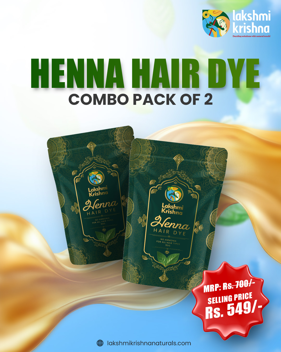 Lakshmi Krishna Naturals Retail Shop Facebook ad