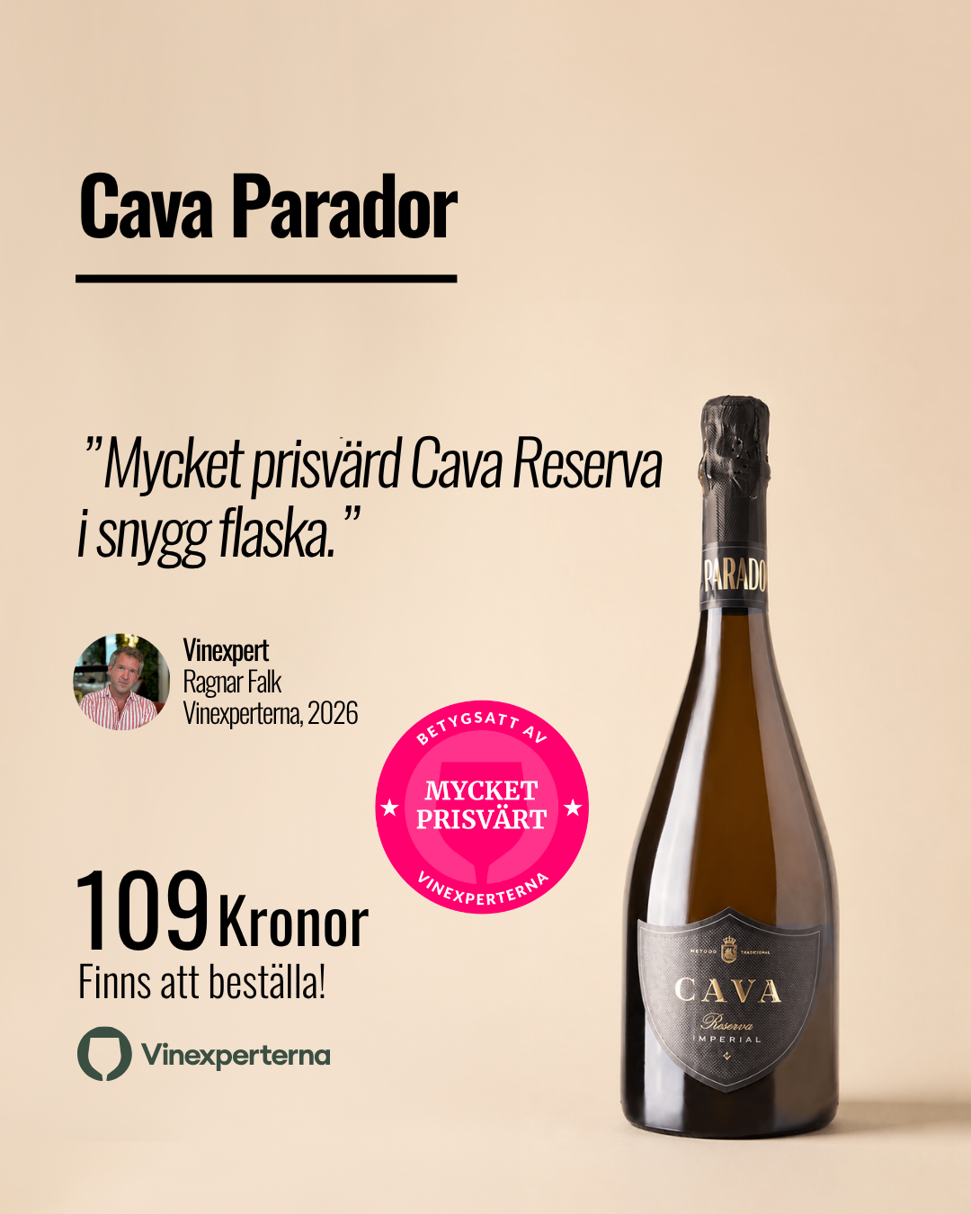Vinexperterna Facebook ad