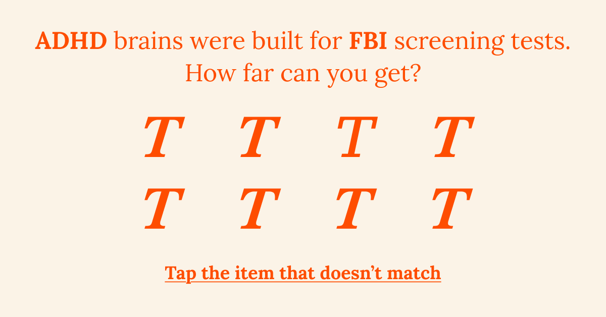 Free International IQ Test Facebook ad