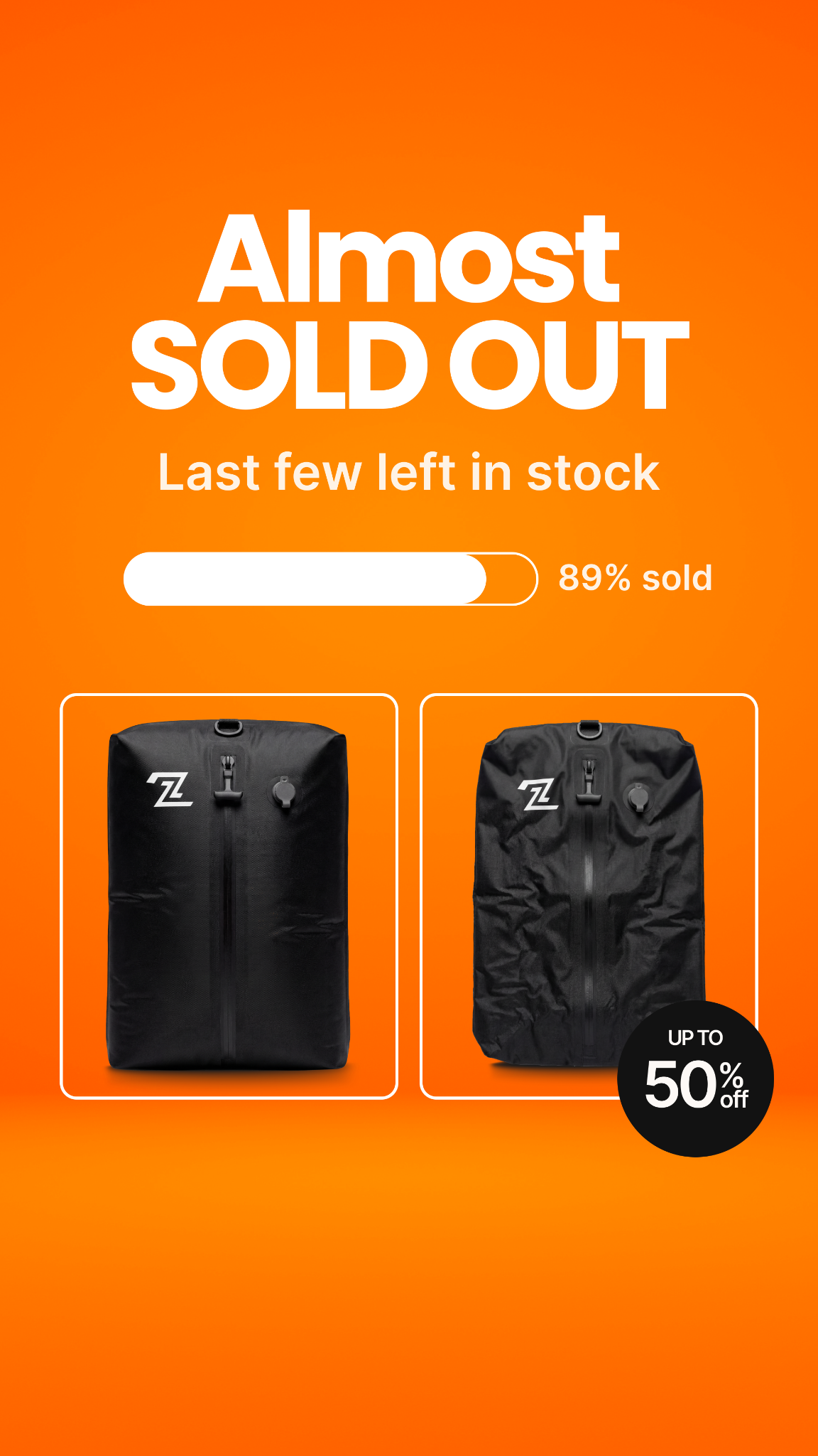 2packbag Facebook ad