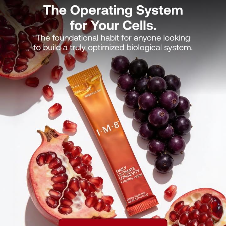IM8 Global Facebook ad: Longevity Starts at the Cellular Level