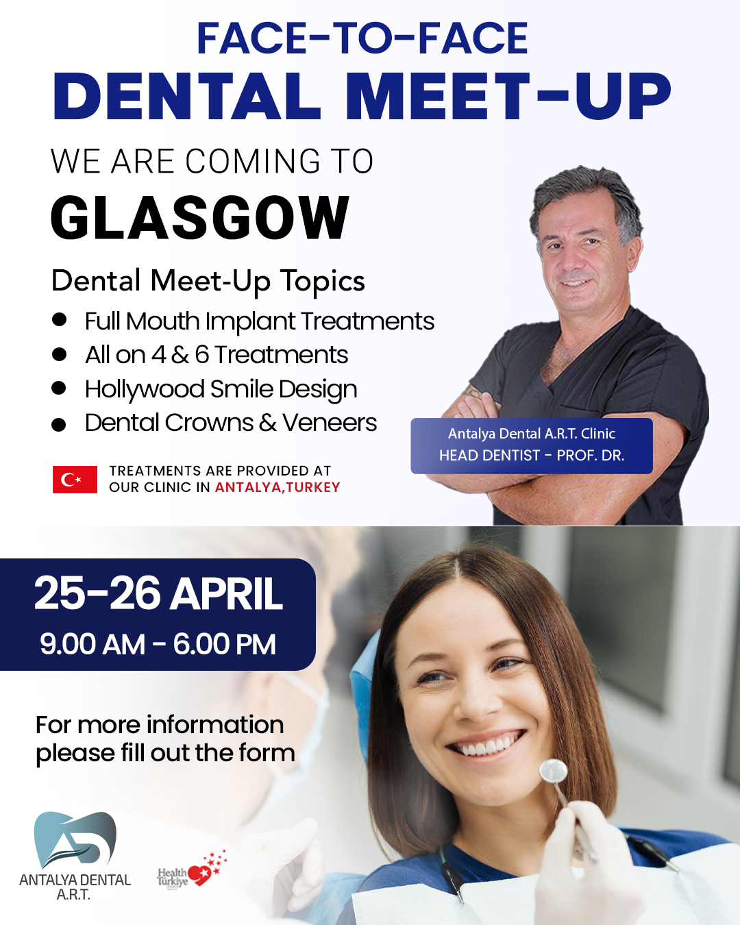Antalya Dental ART Facebook ad from Mar 28, 2026