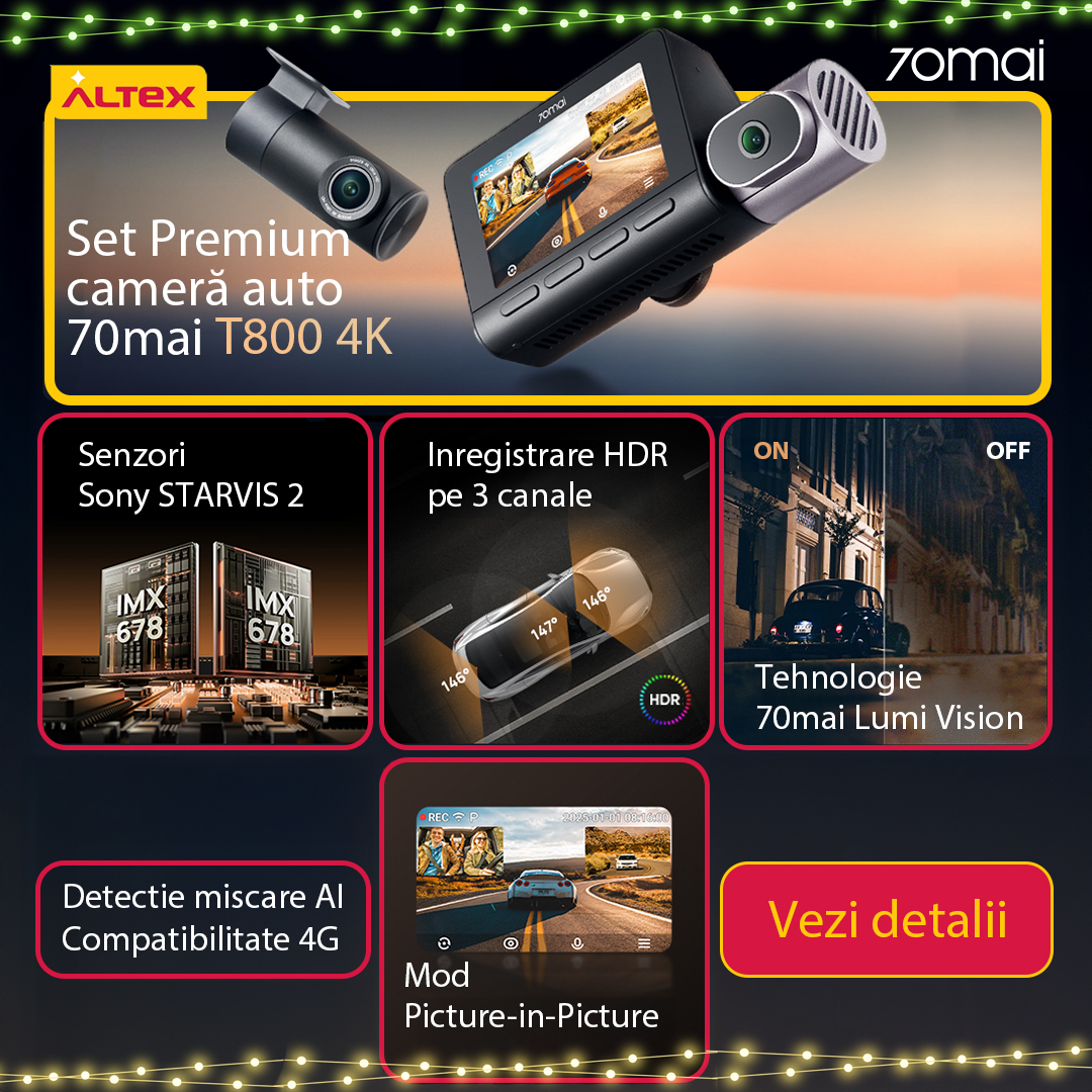 70mai Romania Facebook ad from Dec 29, 2025
