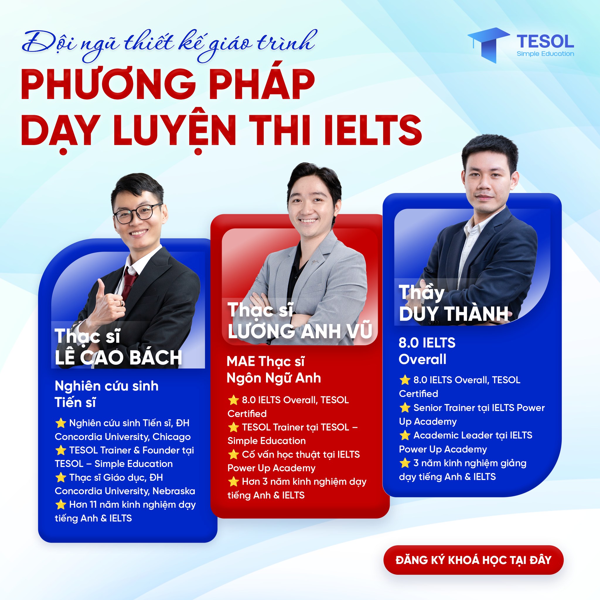 TSE - Đào tạo Giáo viên IELTS Facebook ad