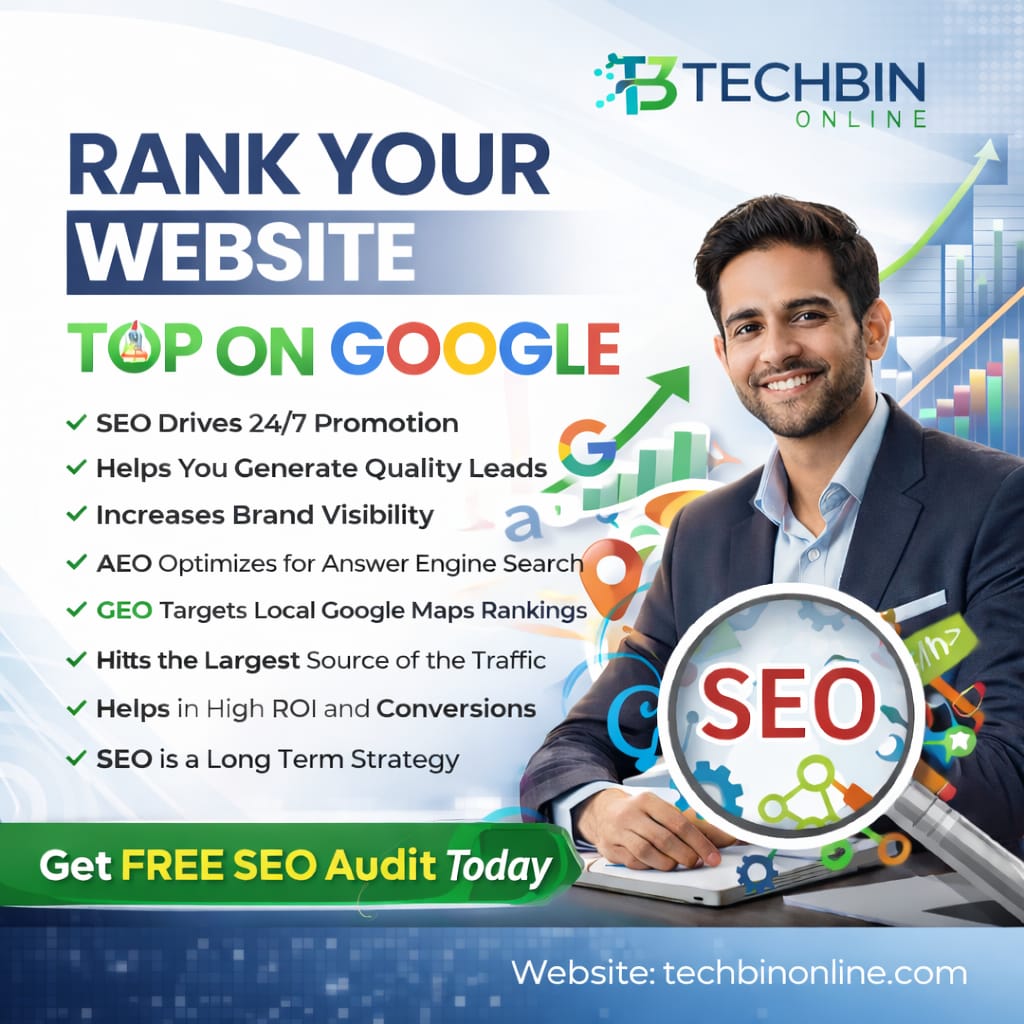 Techbinonline - SEO Agency Facebook ad
