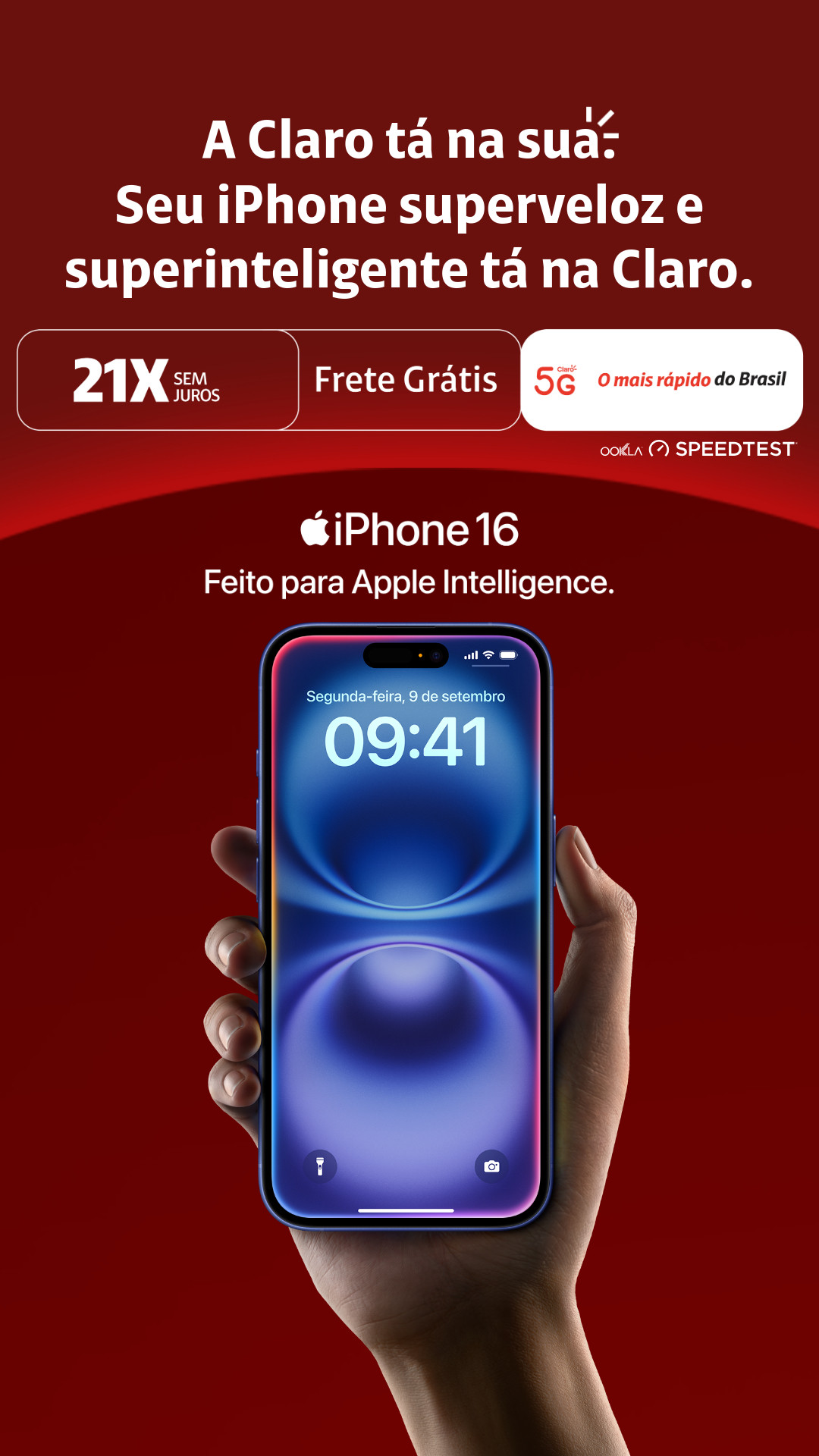 Claro Brasil Facebook ad