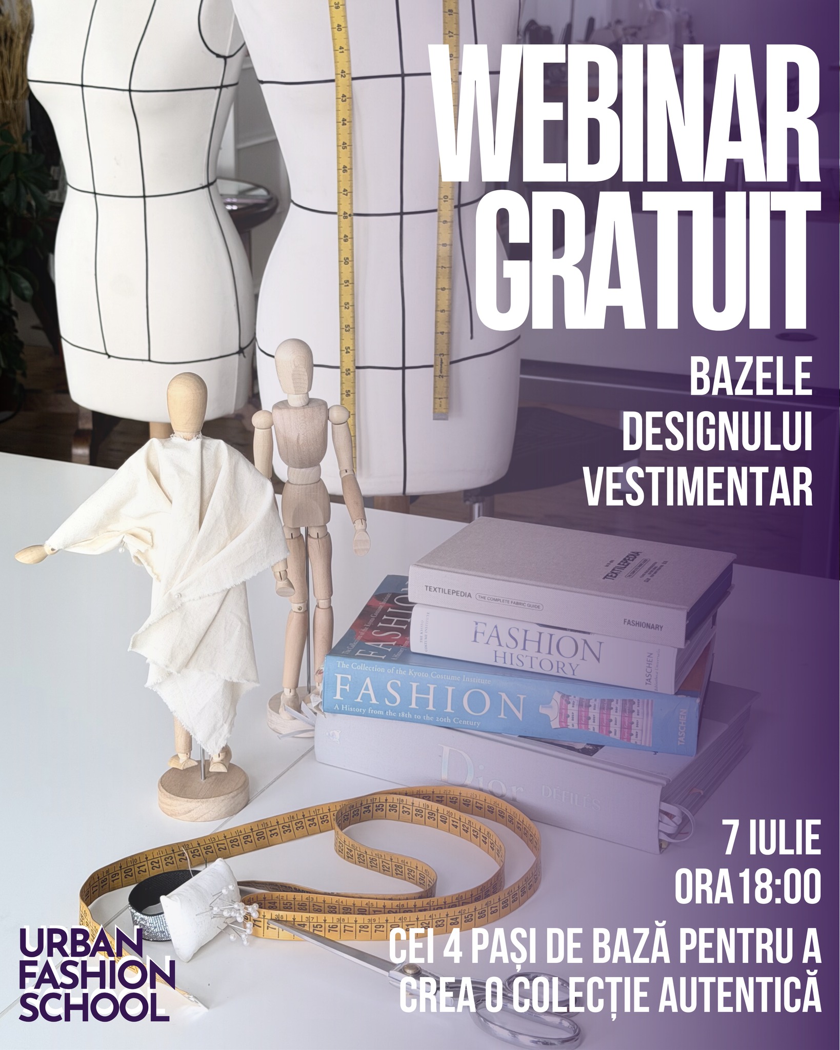 Urban Fashion School by Lena Criveanu Facebook ad