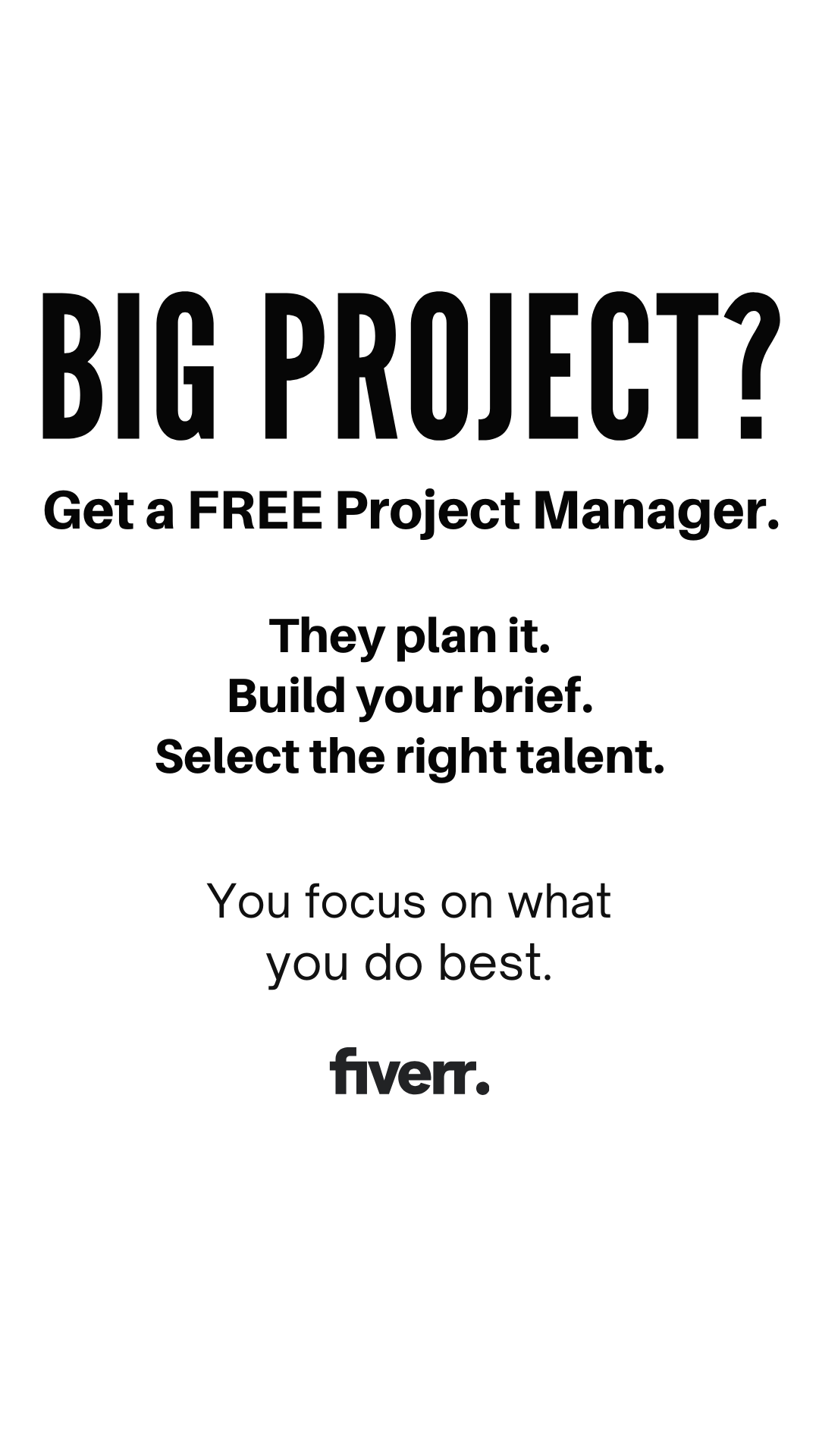 Fiverr Facebook ad