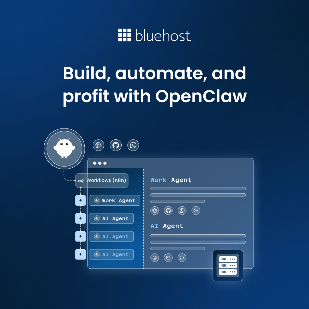 Bluehost Facebook ad