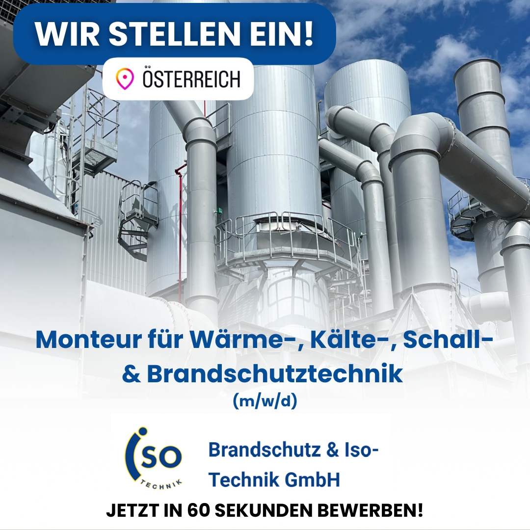 Brandschutz & Iso Technik Facebook ad: Werde Monteur und arbeite Europaweit auf spannenden…