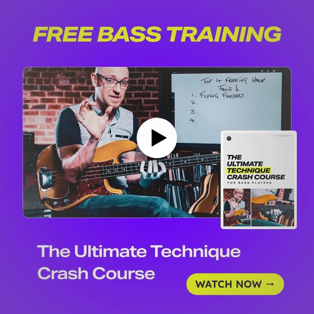 ScottsBassLessons.com Facebook ad