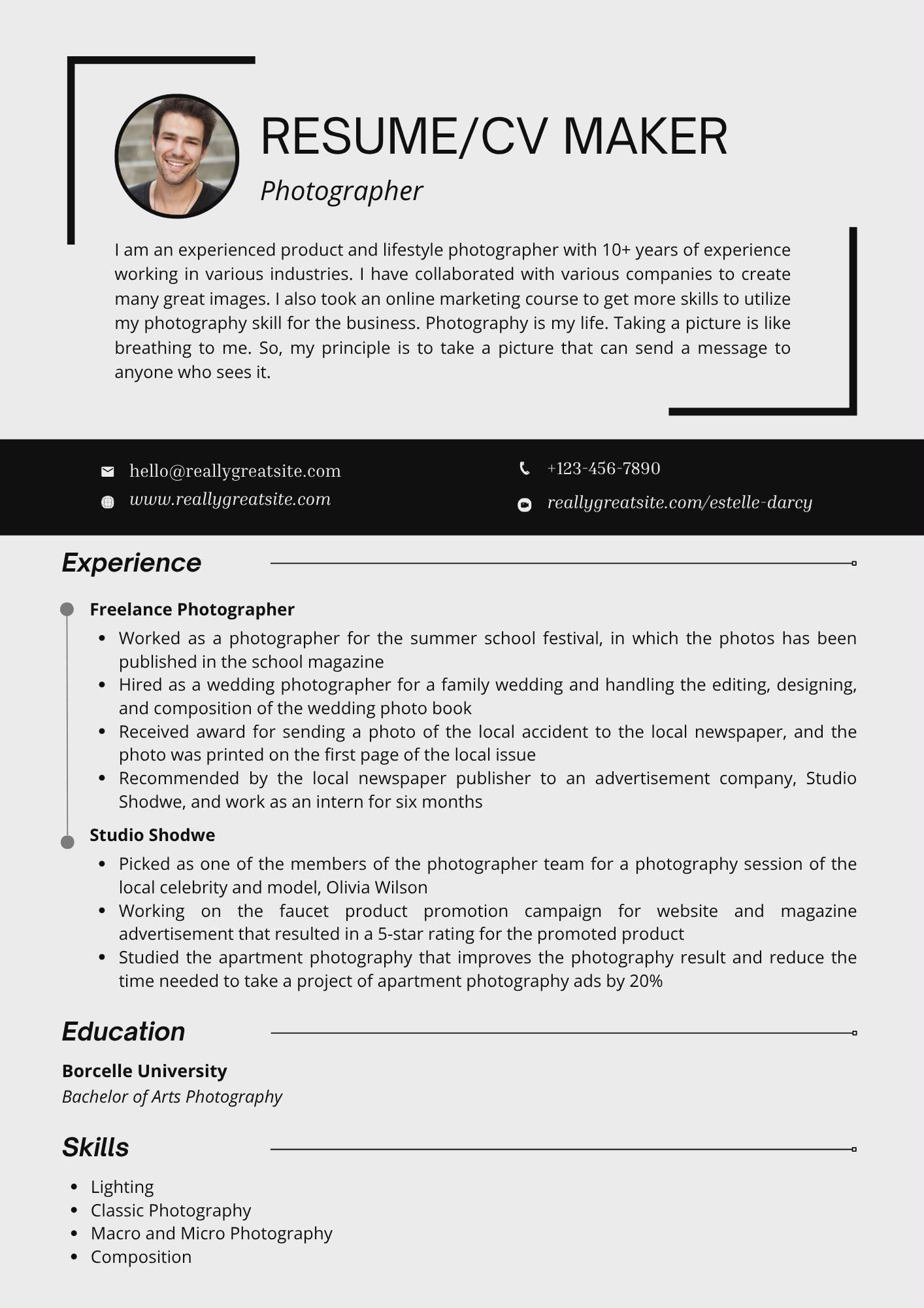 Gumagawa ng CV/Resume Facebook ad: GOOD DAY, CLIENTS!