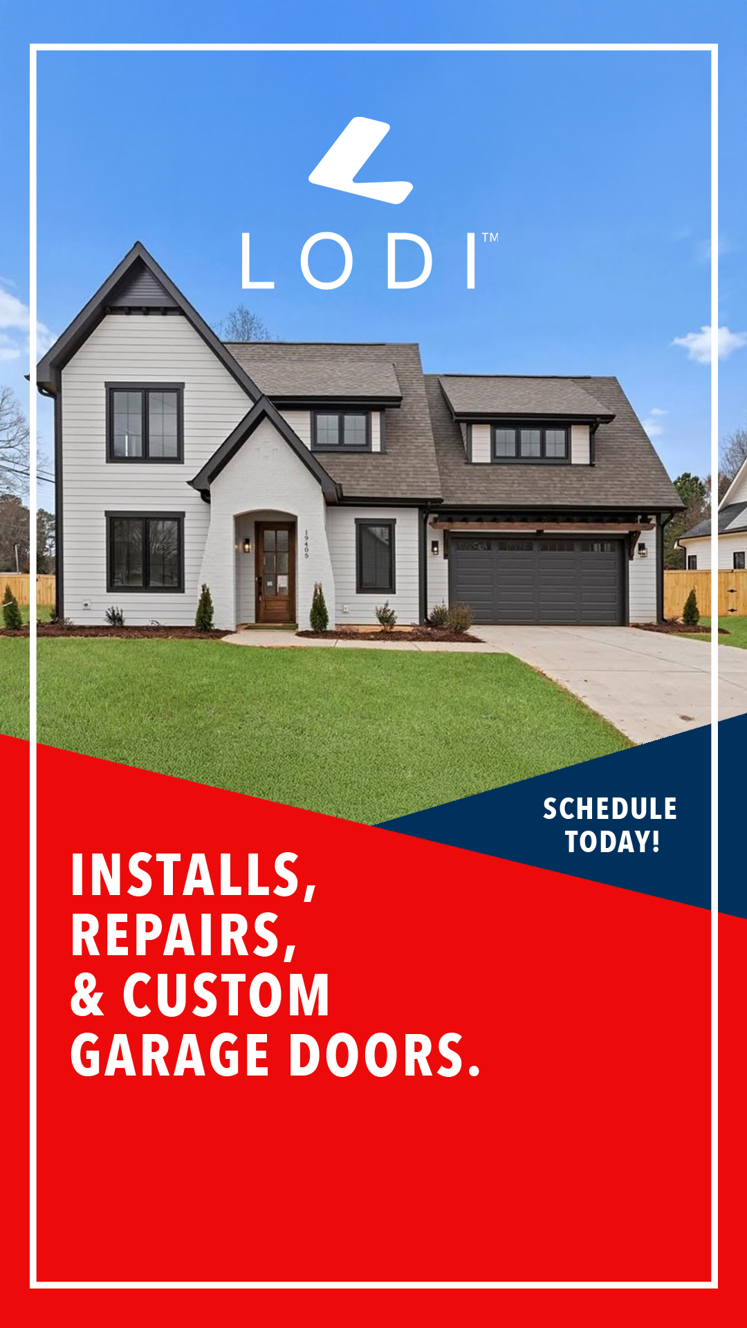 Lodi Garage Doors and More Facebook ad