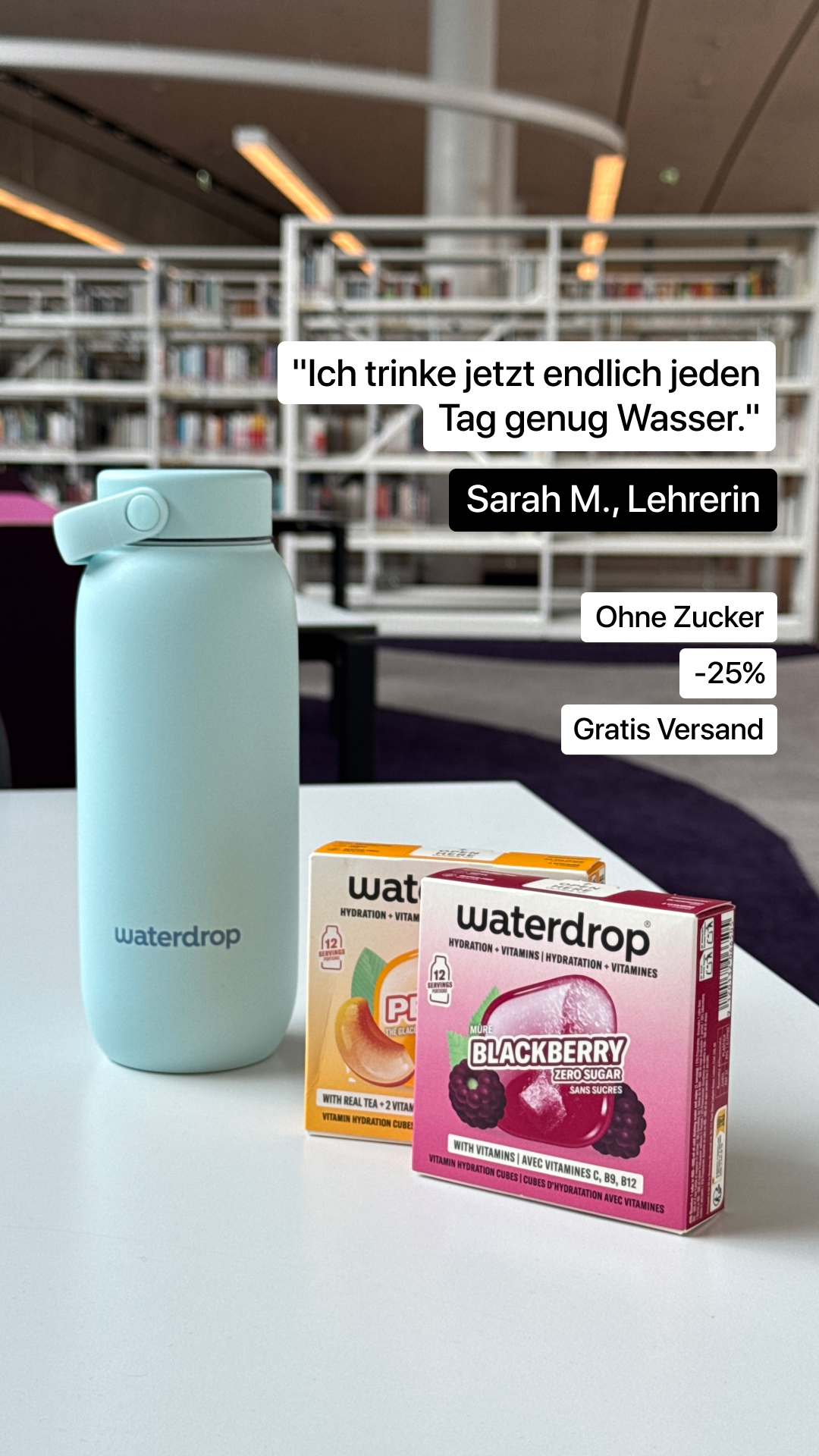 waterdrop Facebook ad