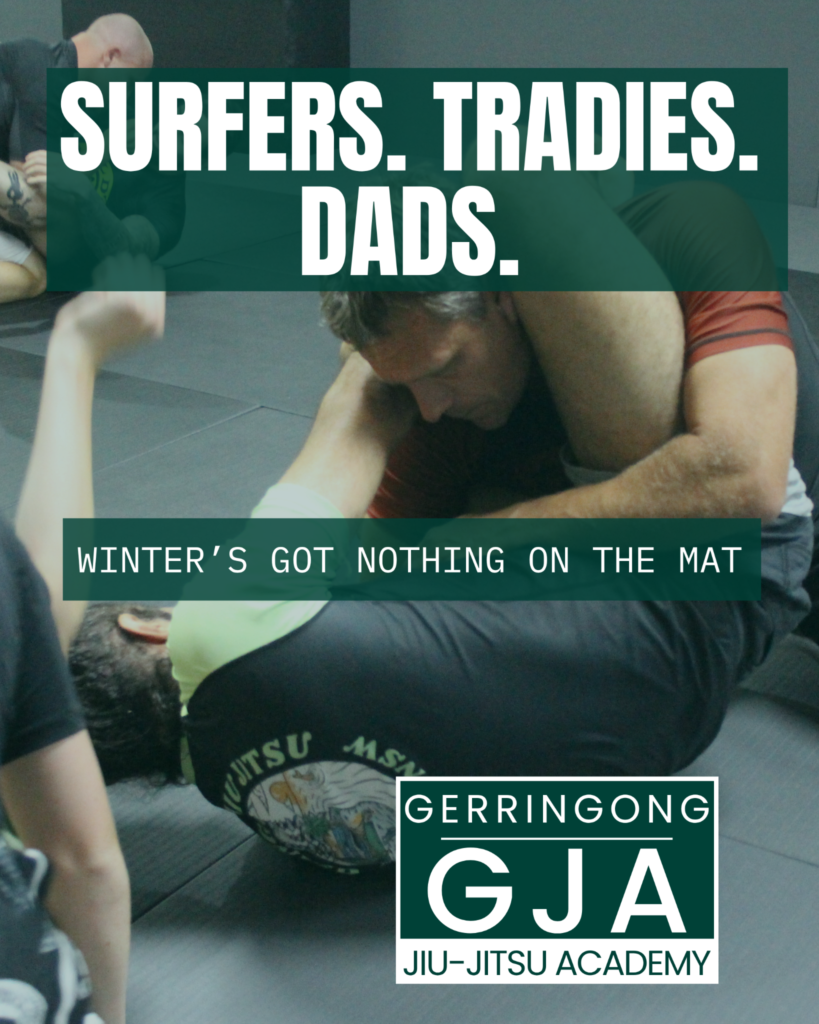 Gerringong Jiu Jitsu Academy Facebook ad from May 6, 2026