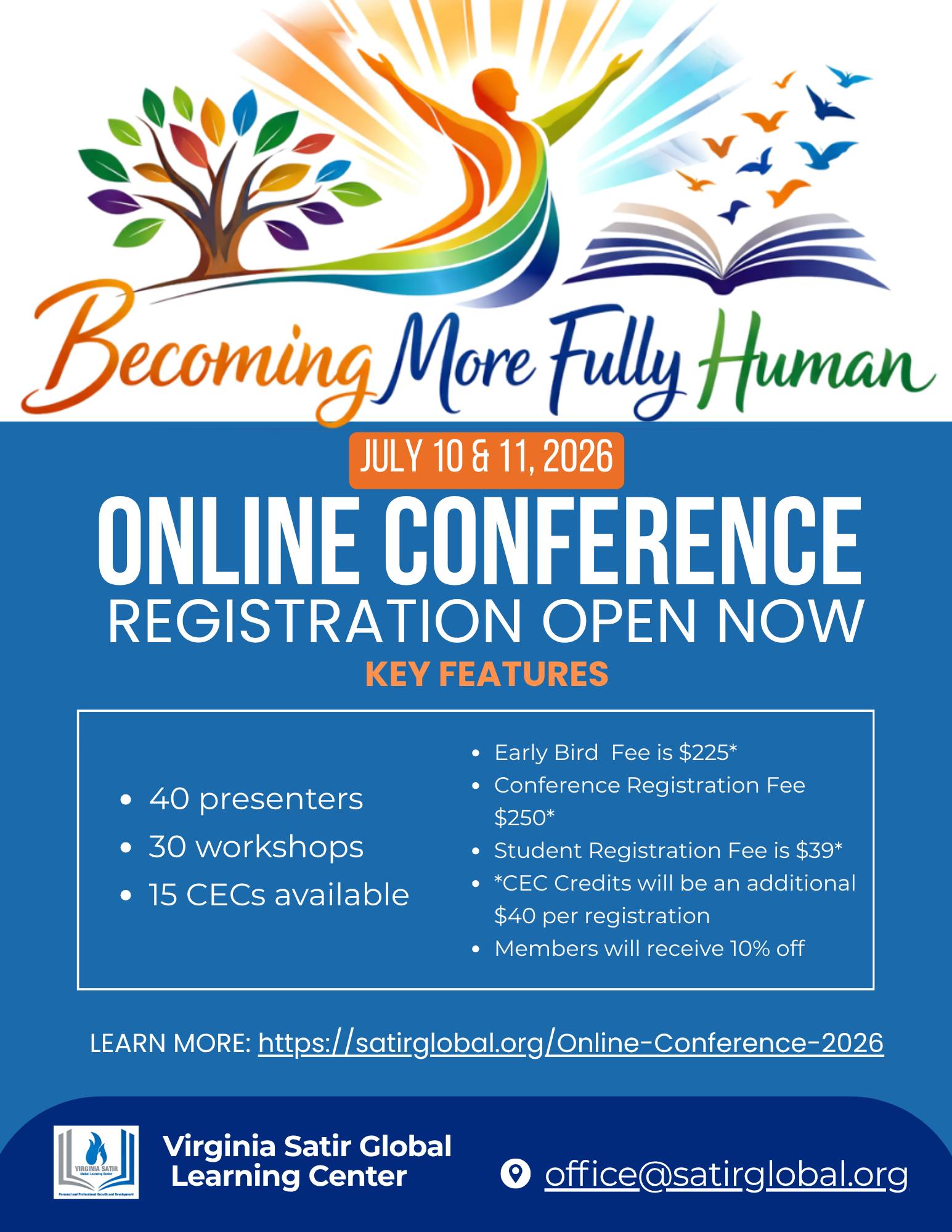 Virginia Satir Global Network Facebook ad