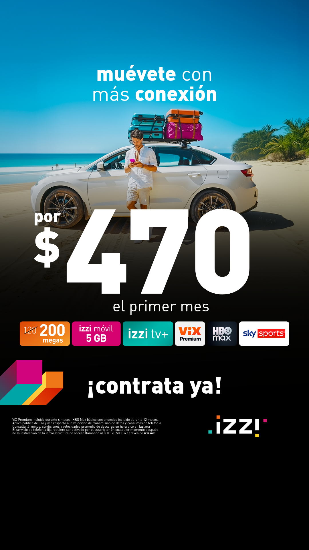 izzi telecom Facebook ad