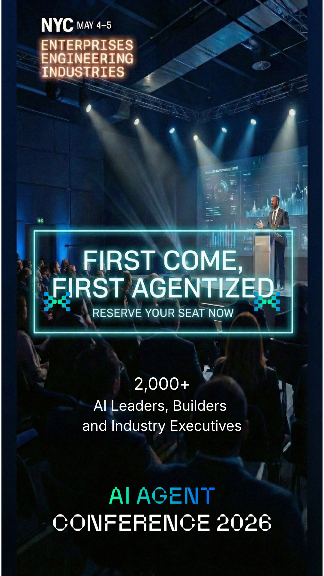 AI Agent Conference Facebook ad