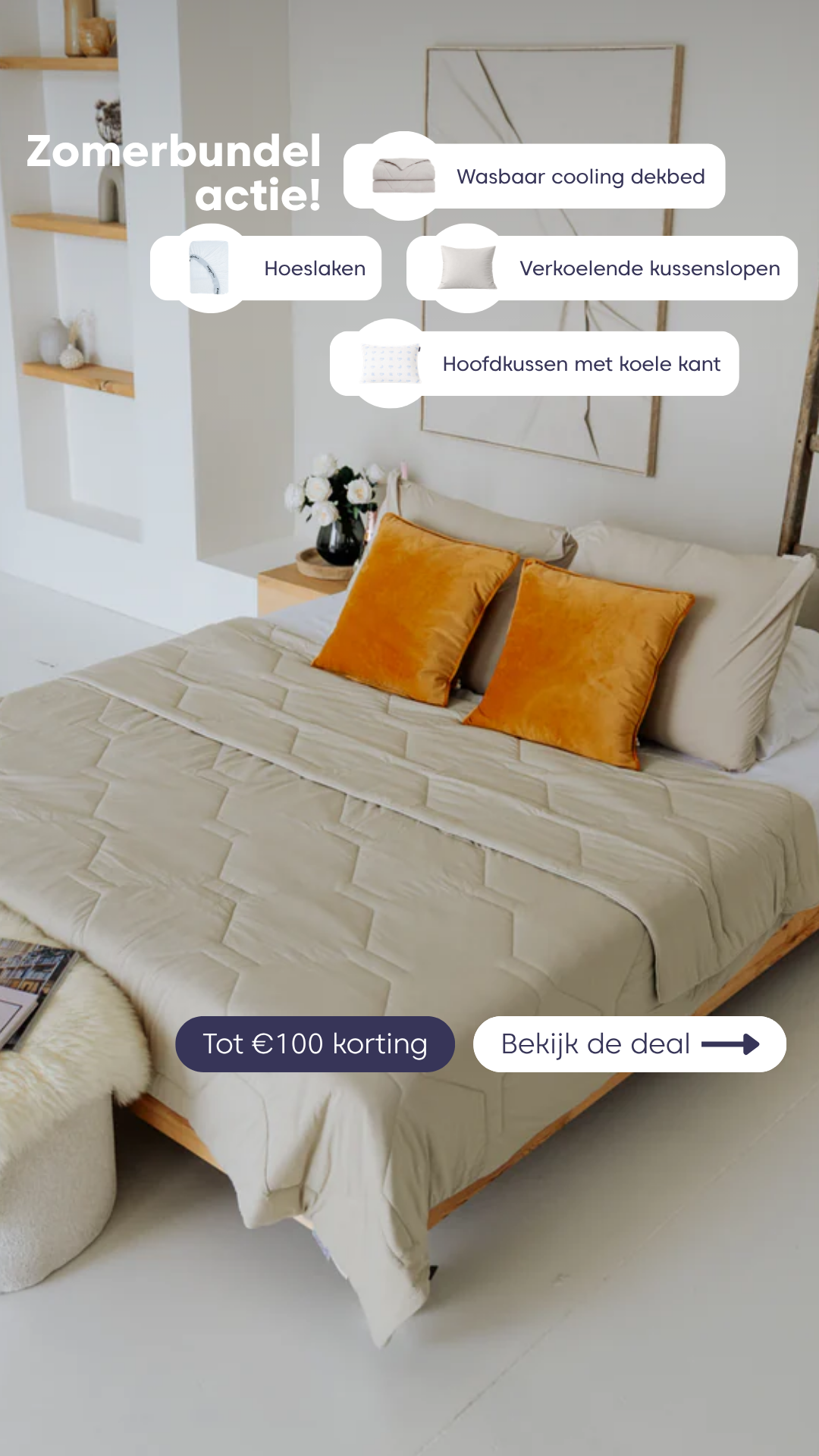 HappyBed Facebook ad