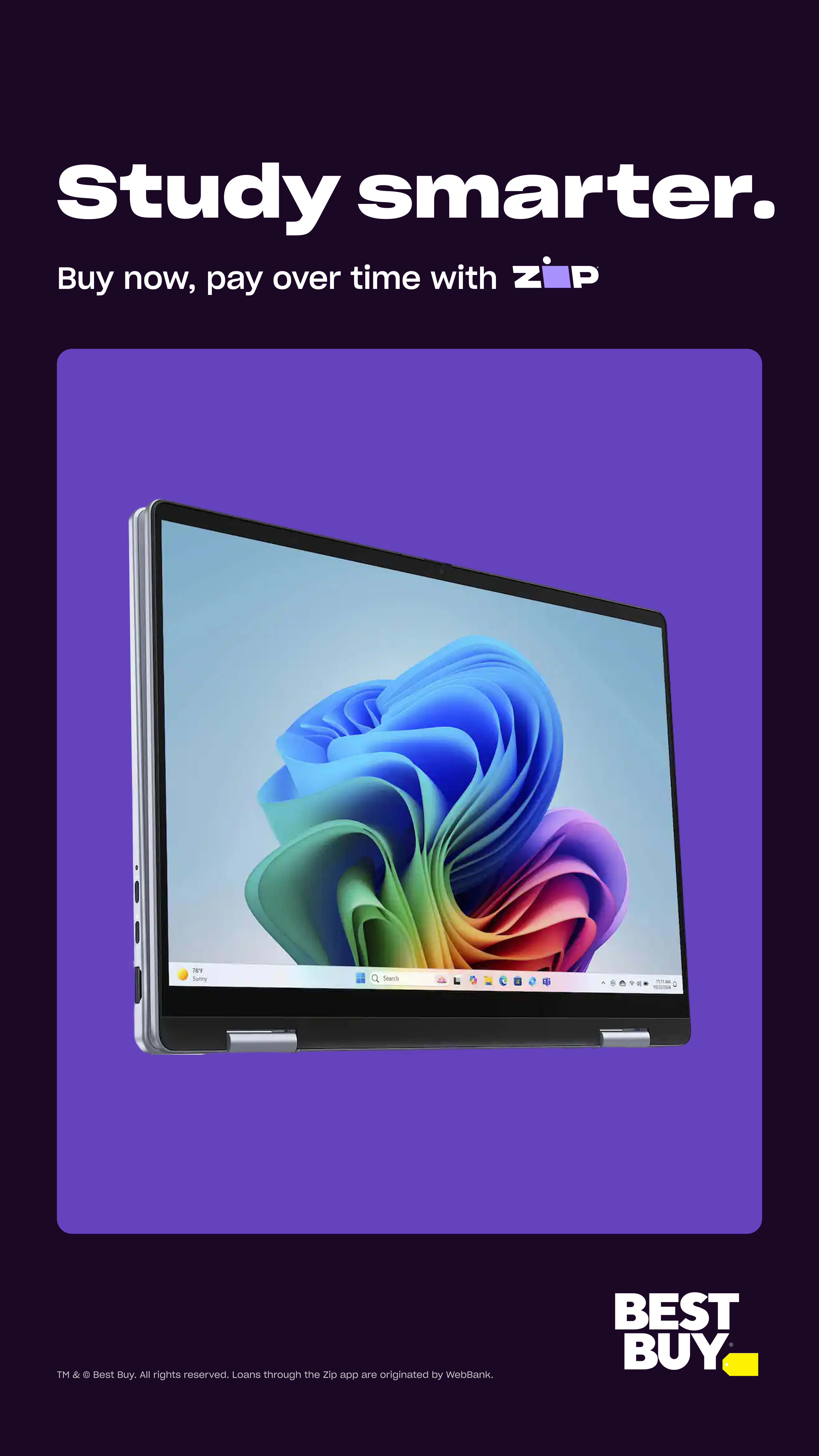 Zip Facebook ad from Jul 9, 2026