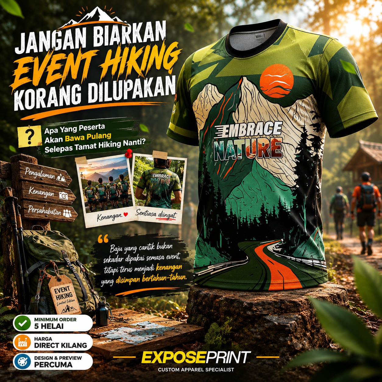 Expose Printing Facebook ad