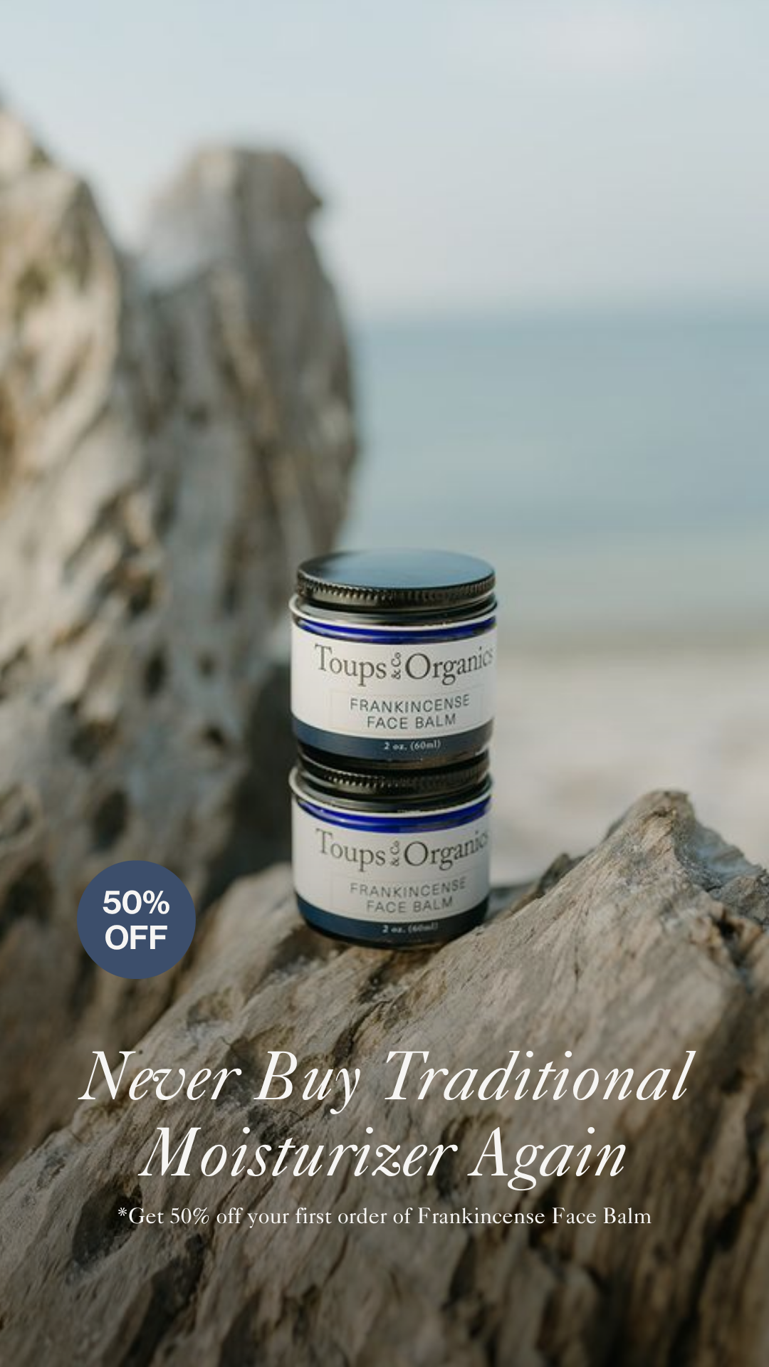 Toups and Co Organics Facebook ad