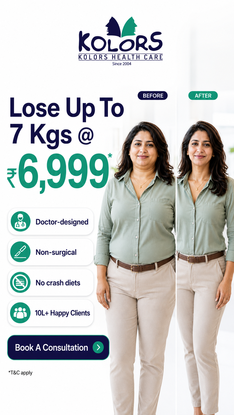 Kolors Health Care Facebook ad