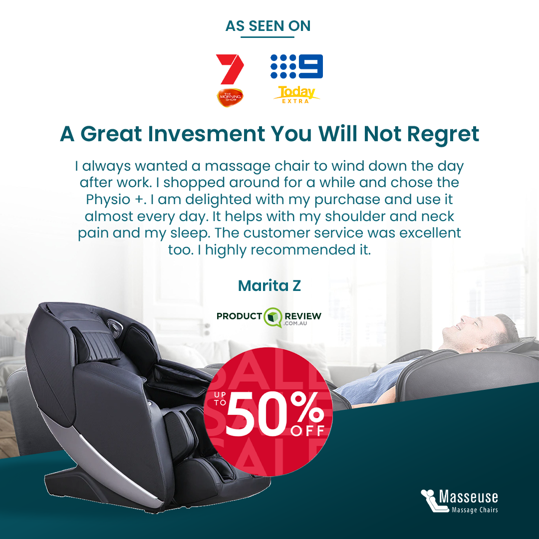 Masseuse Massage Chairs Facebook ad