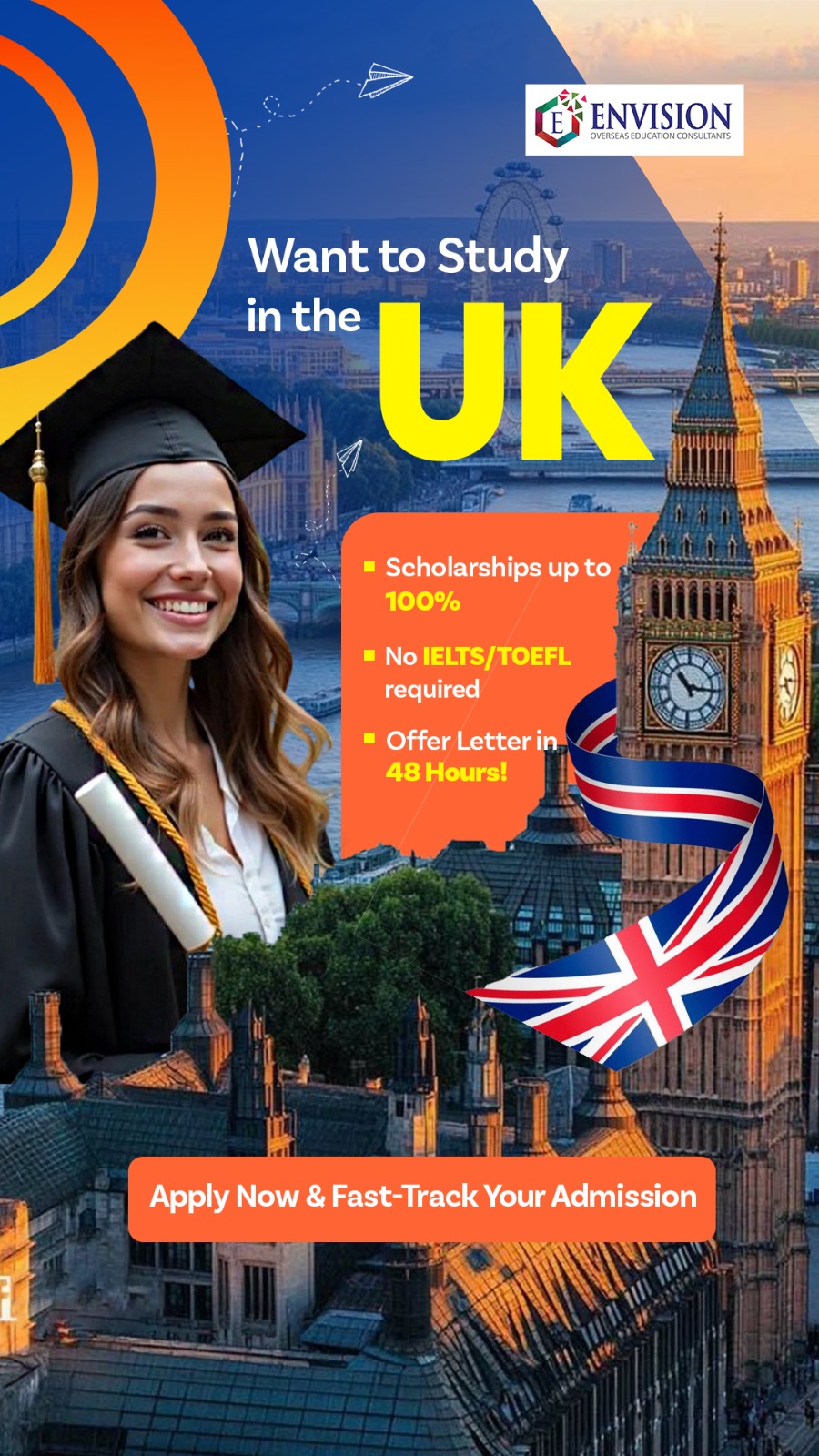 Envision Overseas Facebook ad