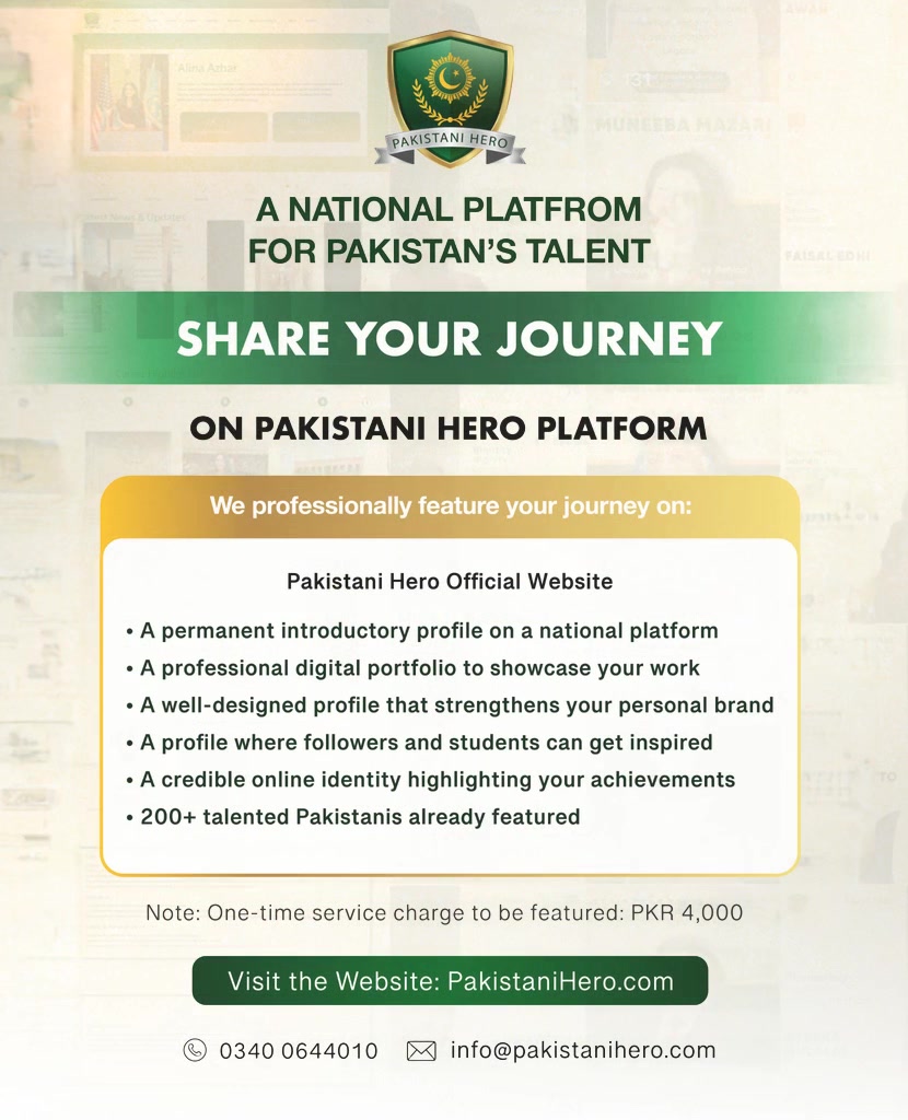 Pakistani Hero Facebook ad: Get Featured Now