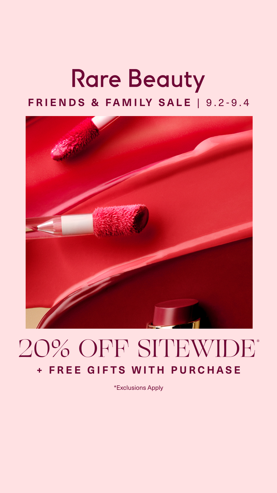 Rare Beauty Facebook ad