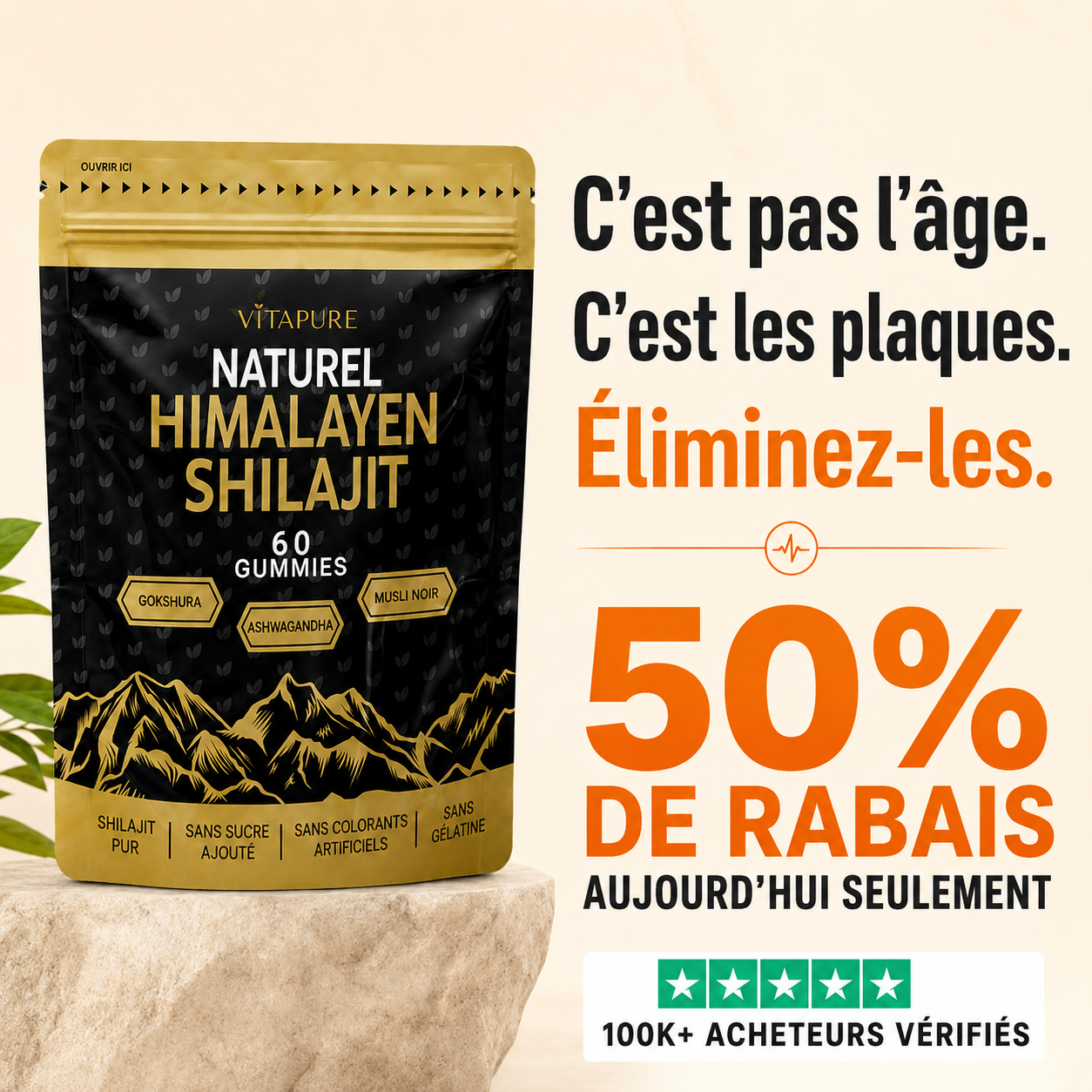 Québec Magazine Facebook ad: Bientôt En Rupture De Stock.