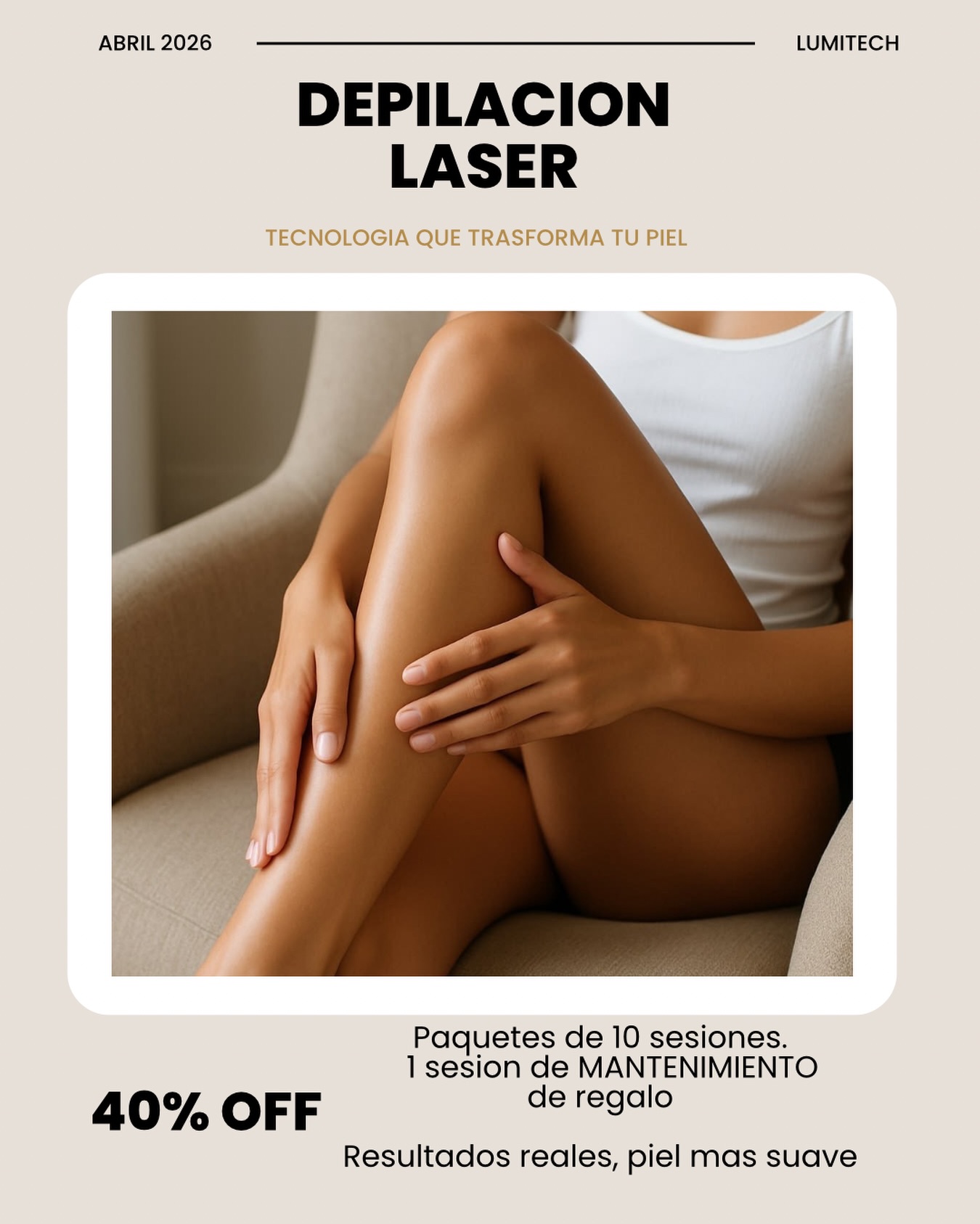Lumitech Spa & Clinica Estetica Facebook ad