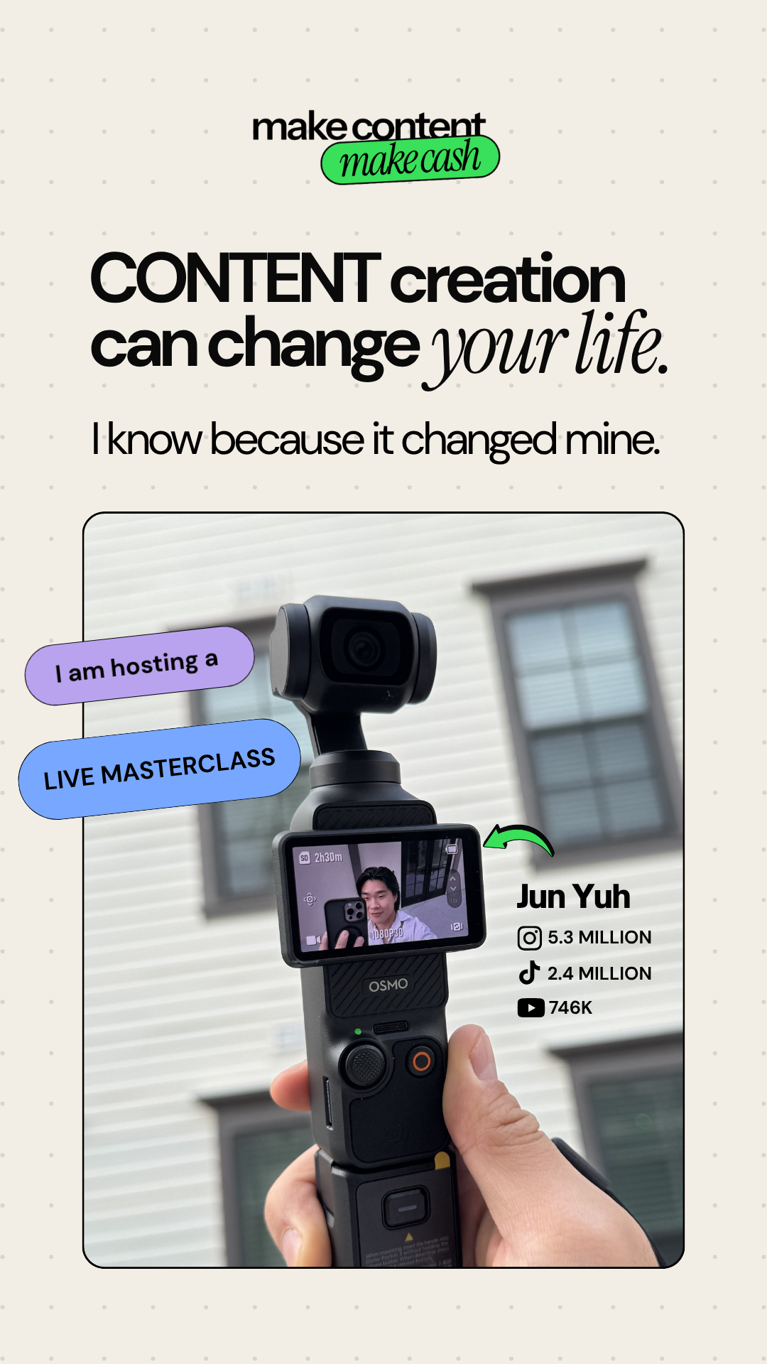 Jun Yuh Facebook ad