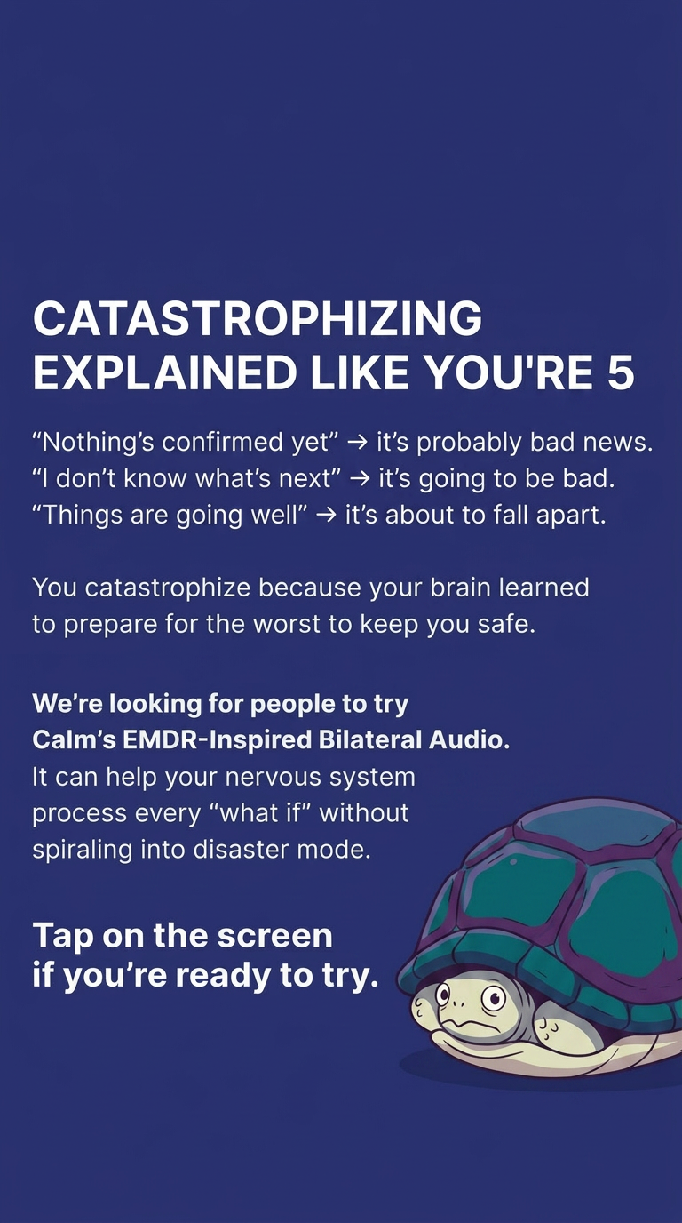Calm Facebook ad