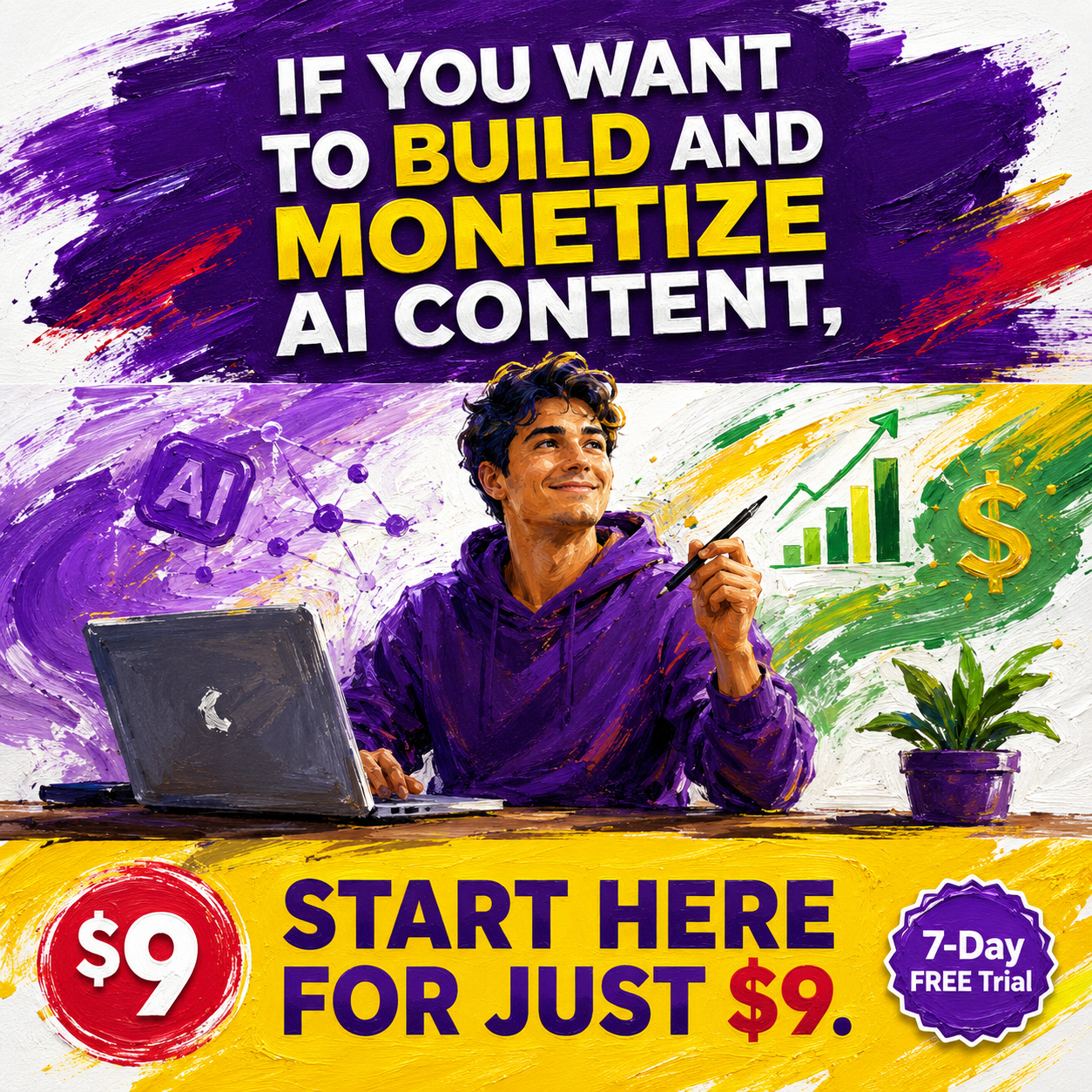 AI Lab Facebook ad