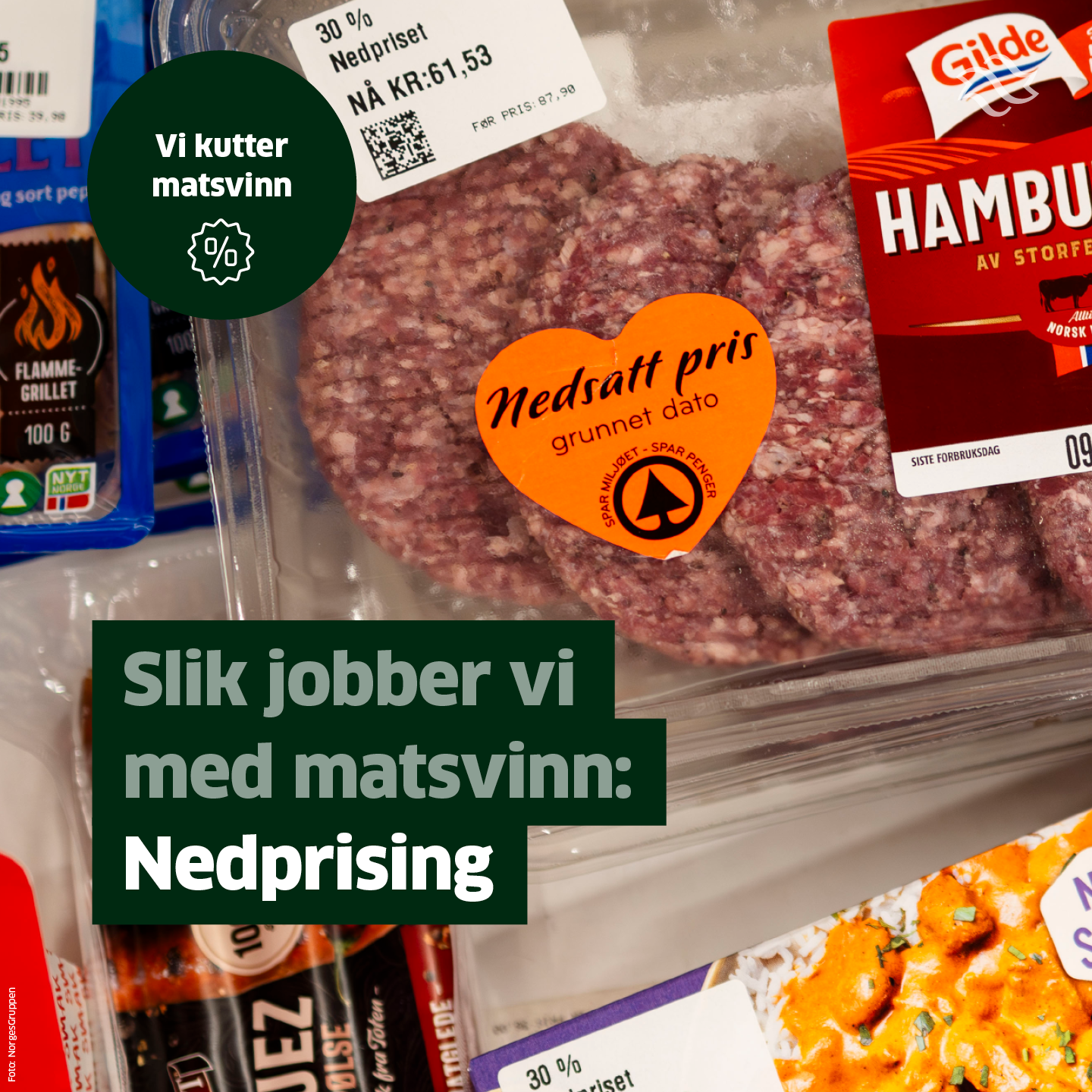 NorgesGruppen ASA Facebook ad: Systematisk arbeid gir resultater.