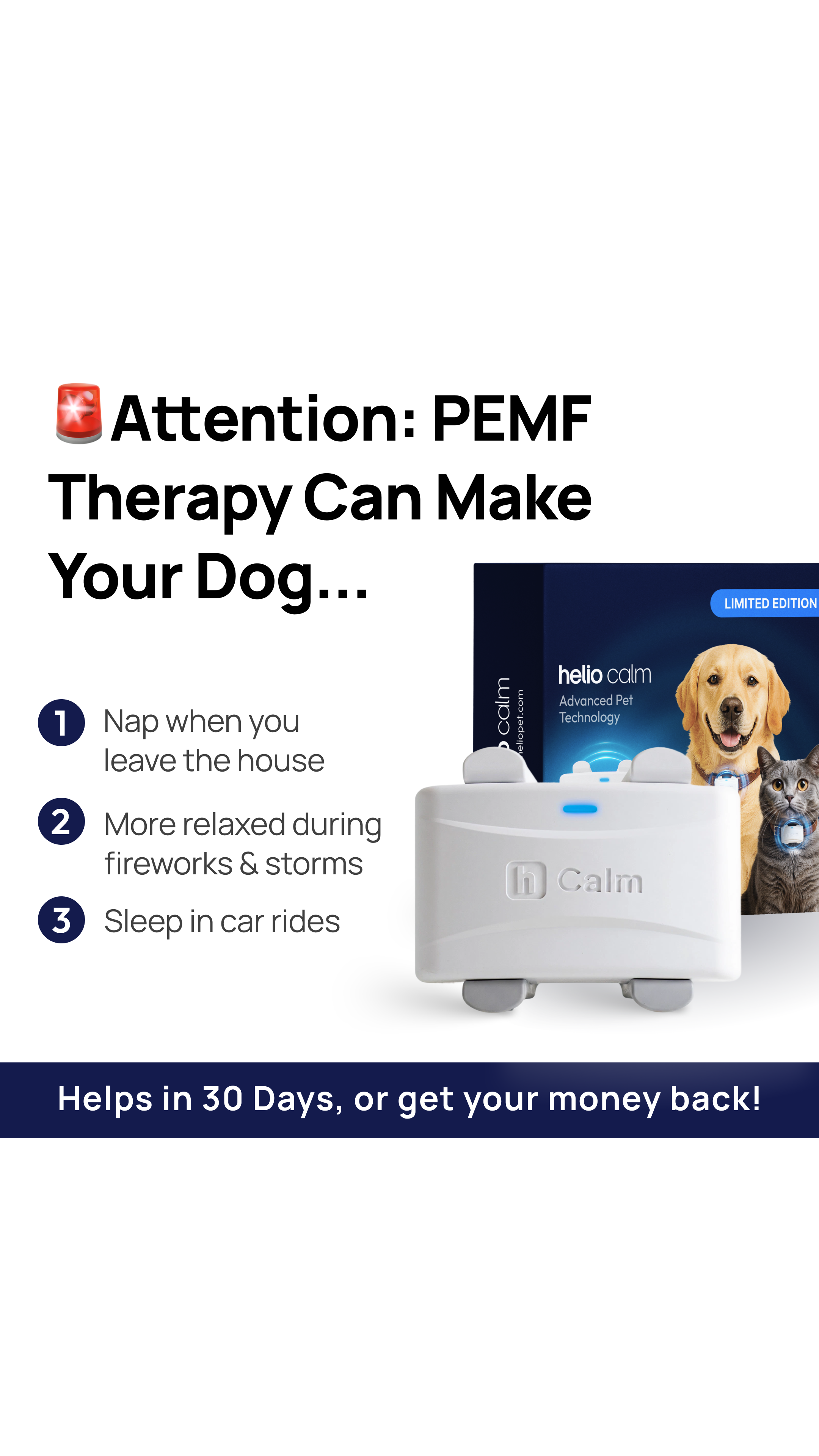 Helio Pet Facebook ad