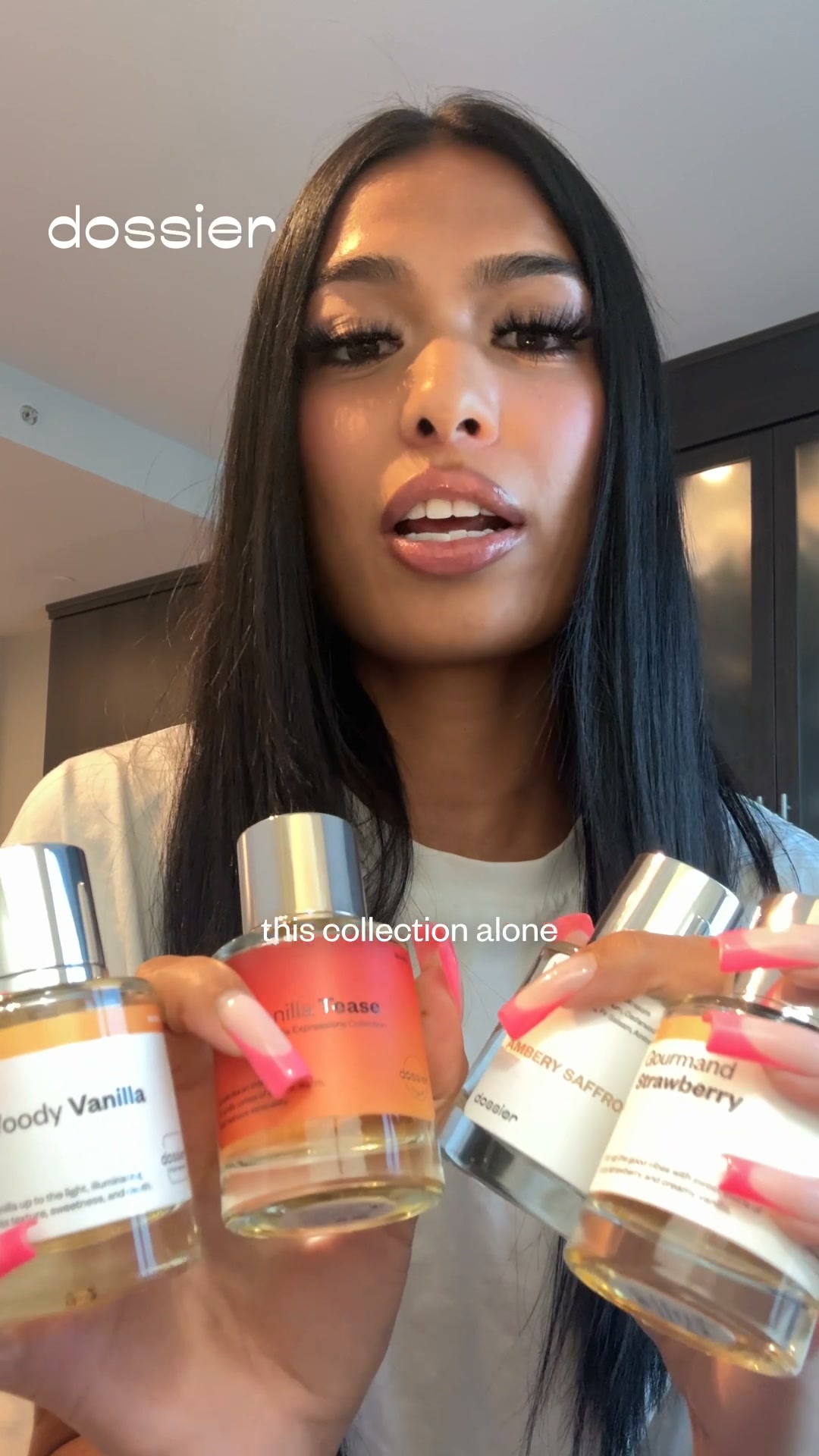 Dossier Facebook ad: Find Your New Favorite Scent