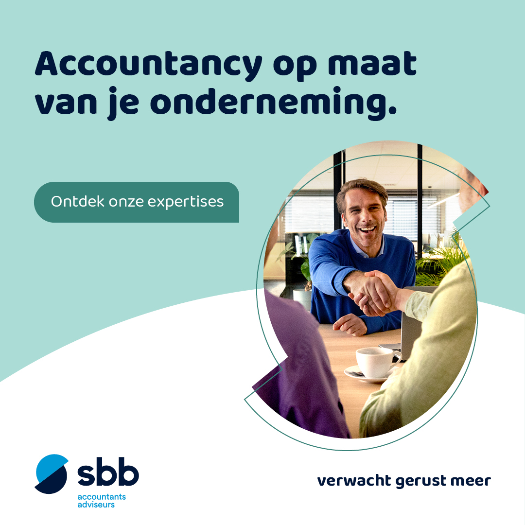SBB Accountants & Adviseurs Facebook ad: Verwacht gerust meer van een accountant bij SBB