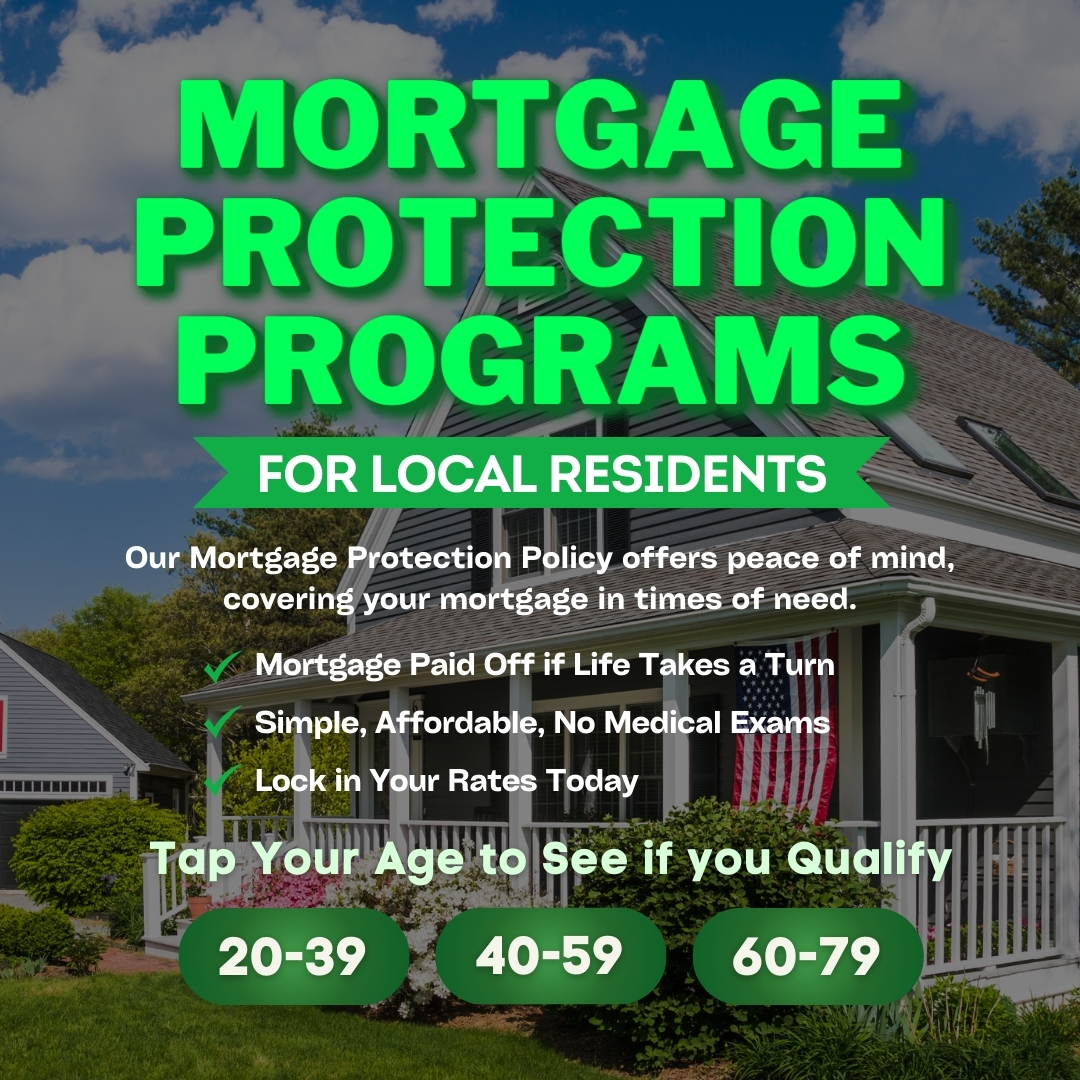 Mortgage Protection Covered Facebook ad