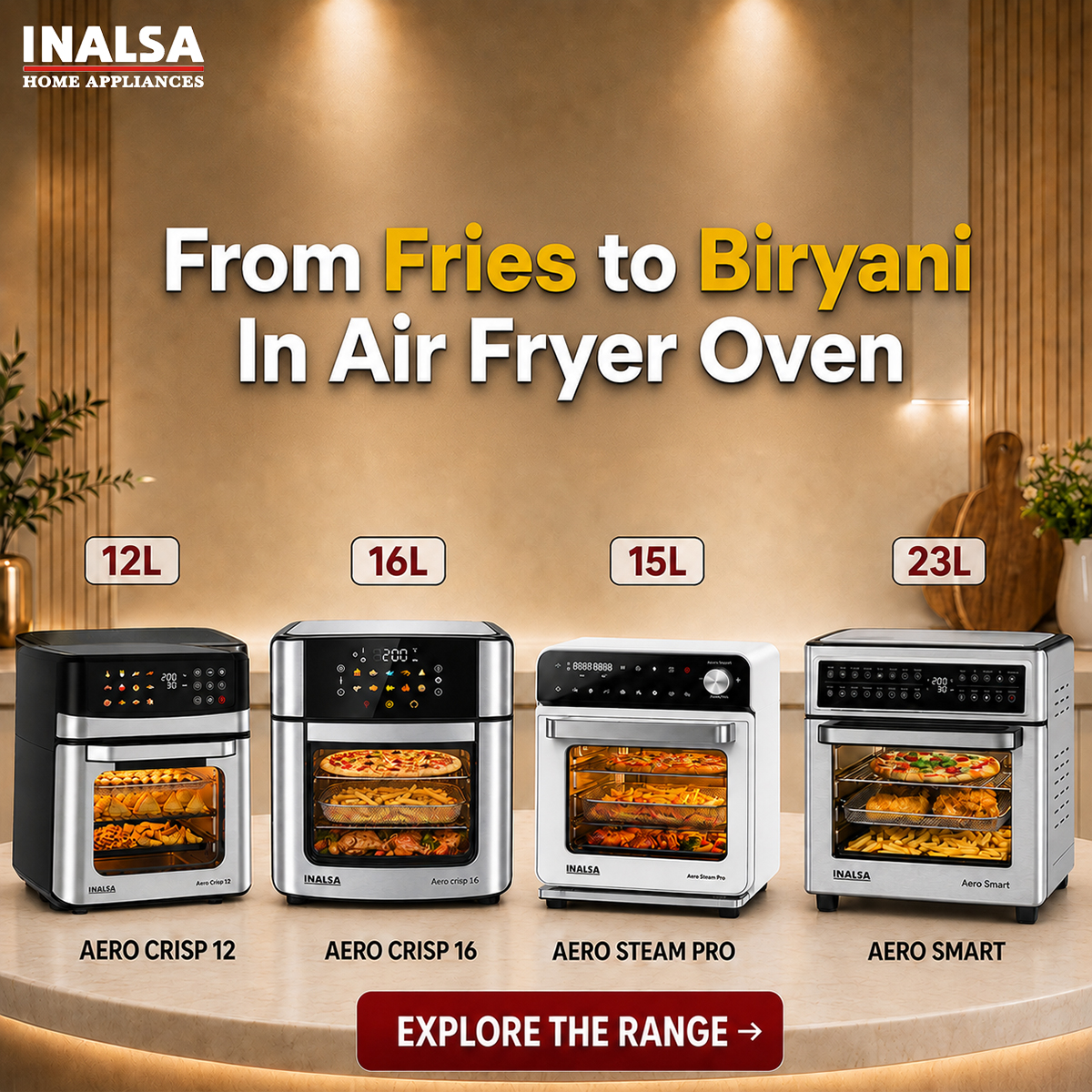 Inalsa Home Appliances Facebook ad: Your Kitchen’s New Multitasker
