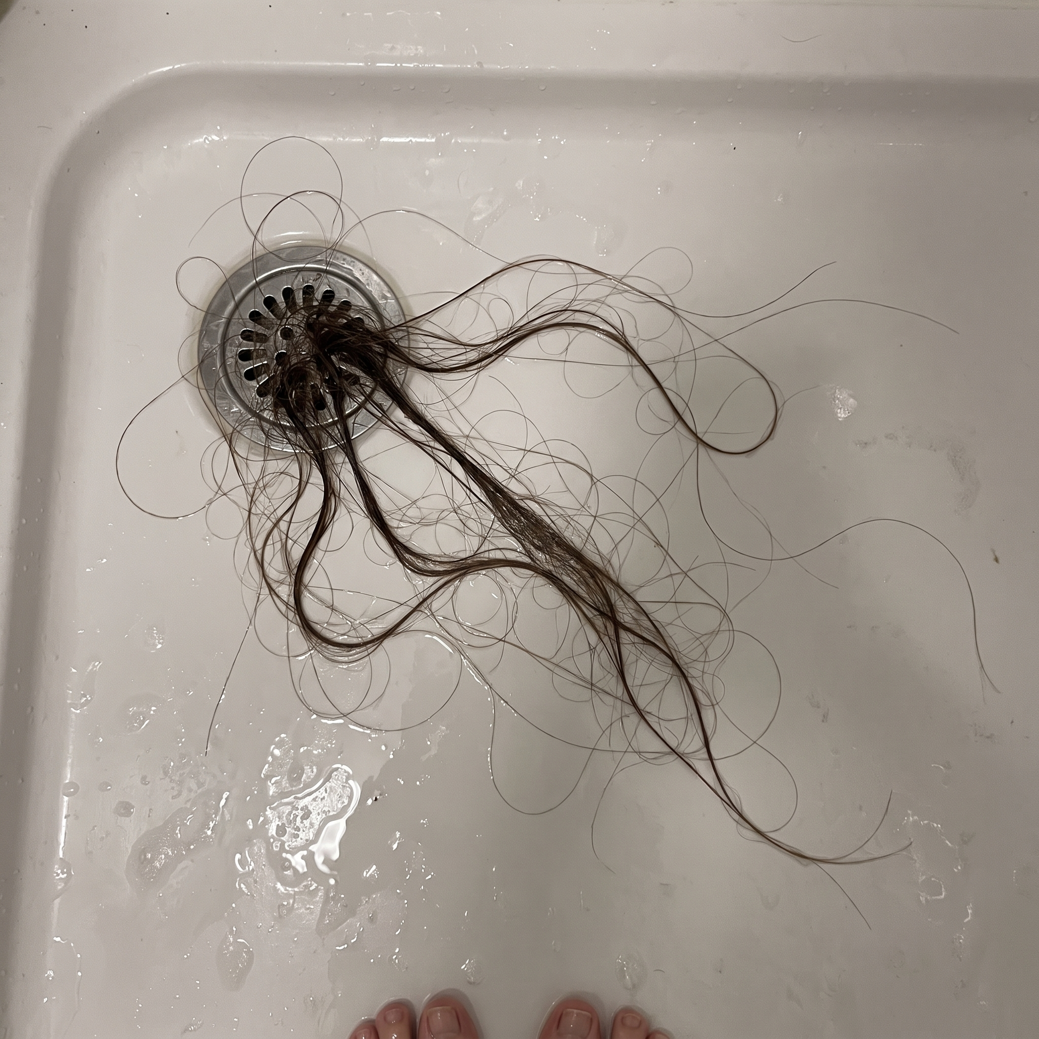 Janine Whitaker Facebook ad: Hair or Weight? I Refused to Choose