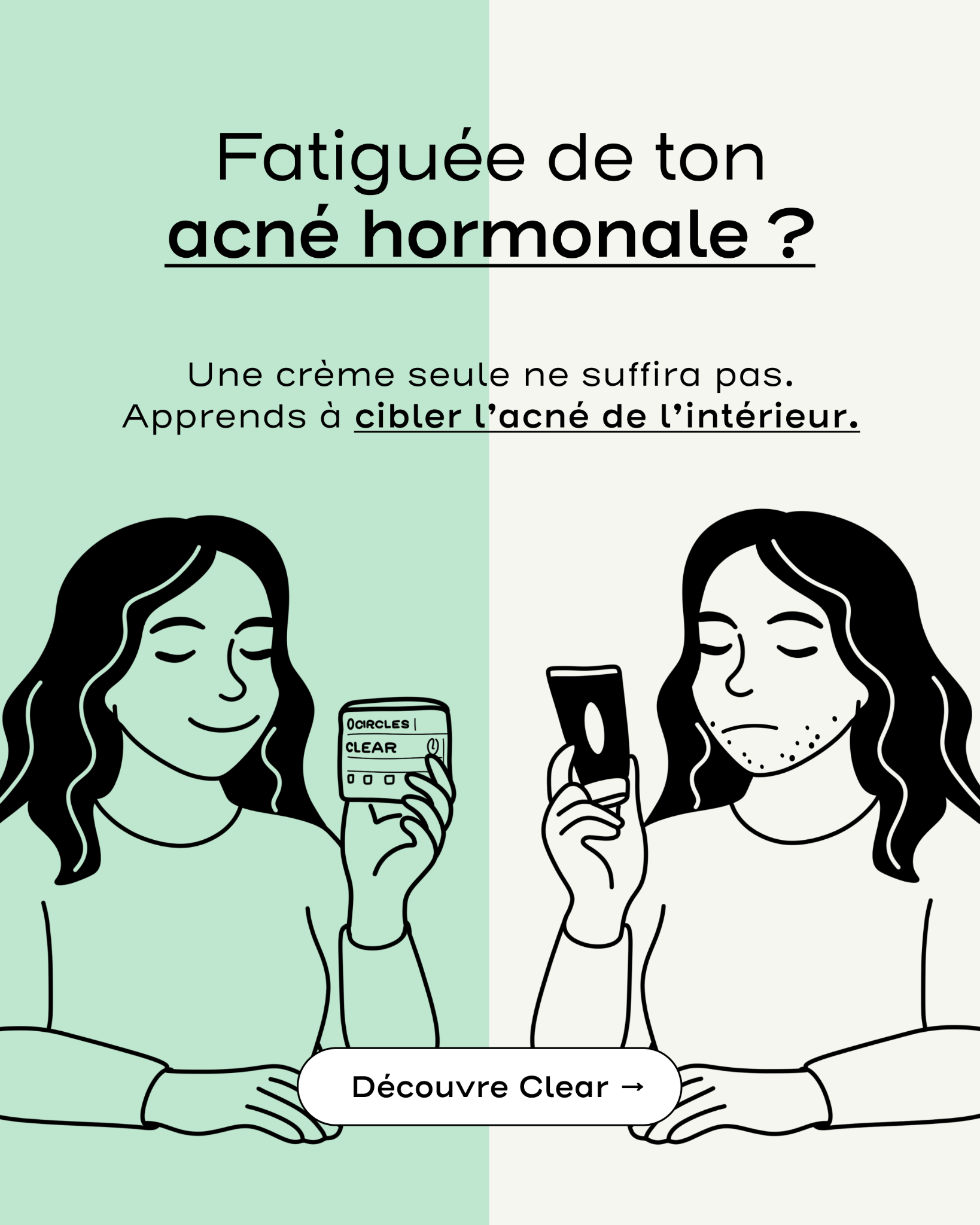 Circles Facebook ad