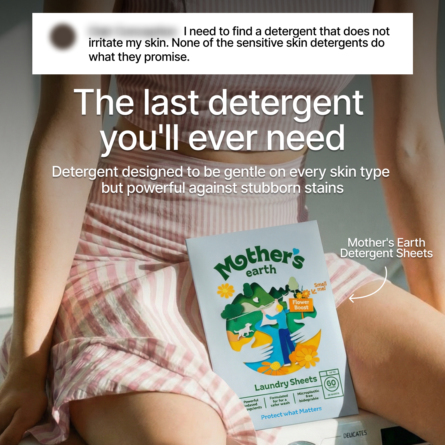 Mothers Earth Facebook ad