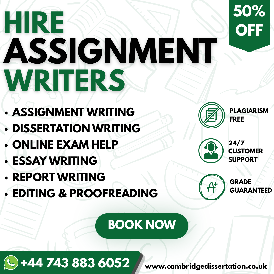 Cambridge Dissertation Facebook ad
