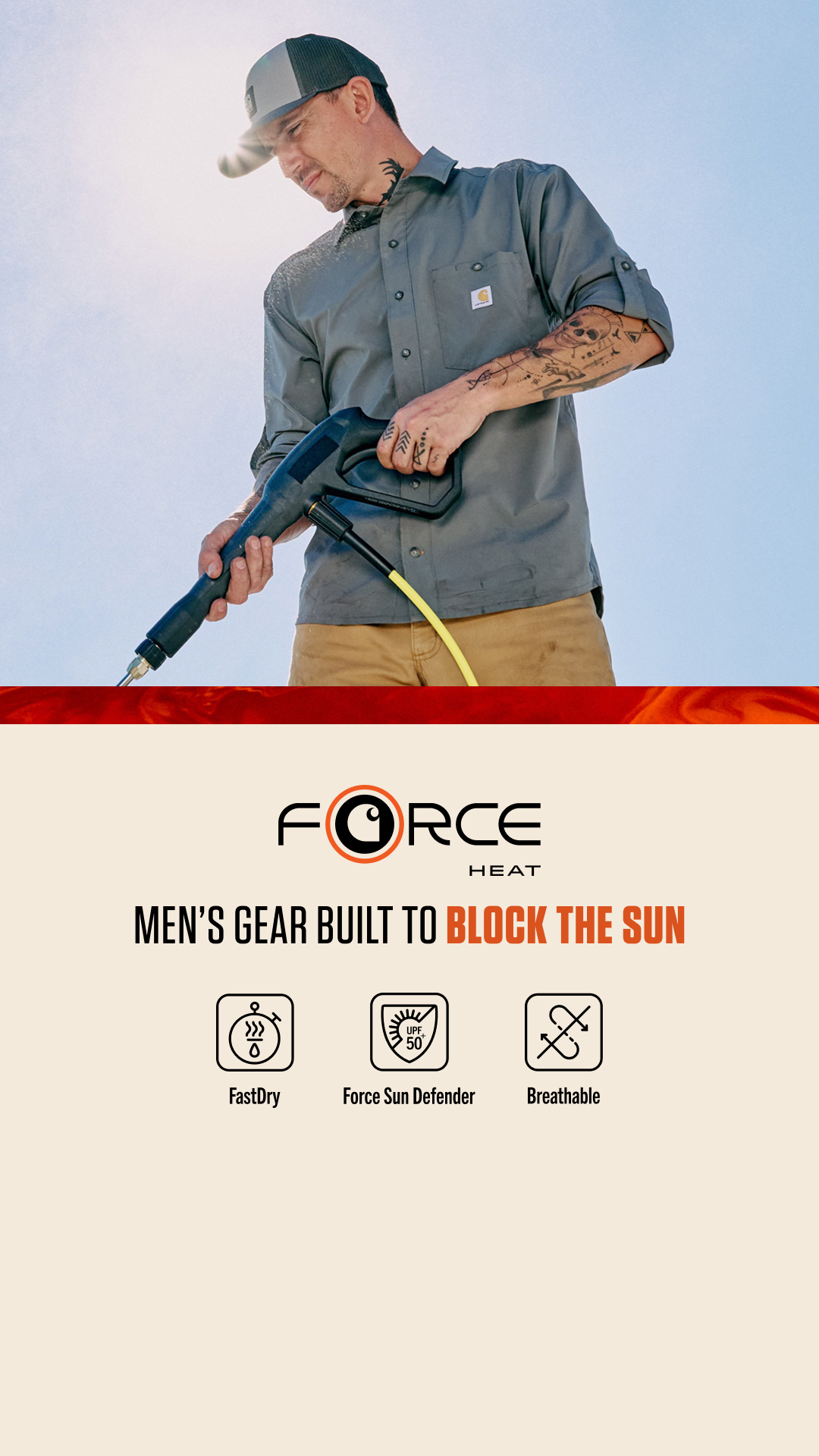 Carhartt Facebook ad