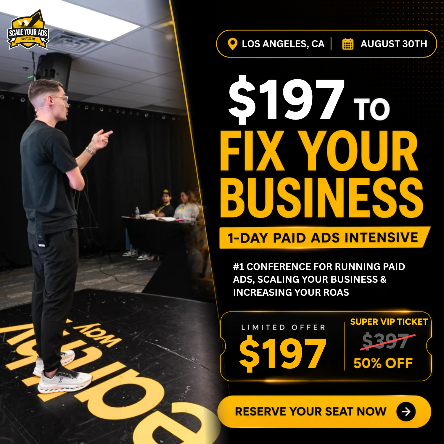 Jason Wojo Facebook ad