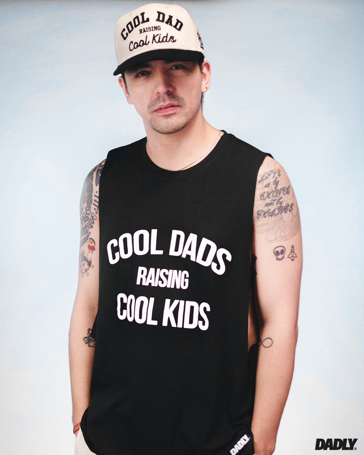 Dadly Clothing Facebook ad: Cool dads wear Dadly!