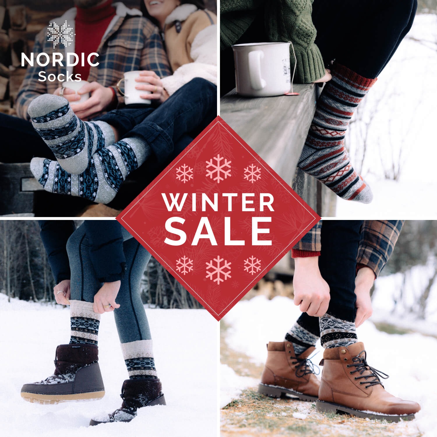 Nordic Socks Facebook ad